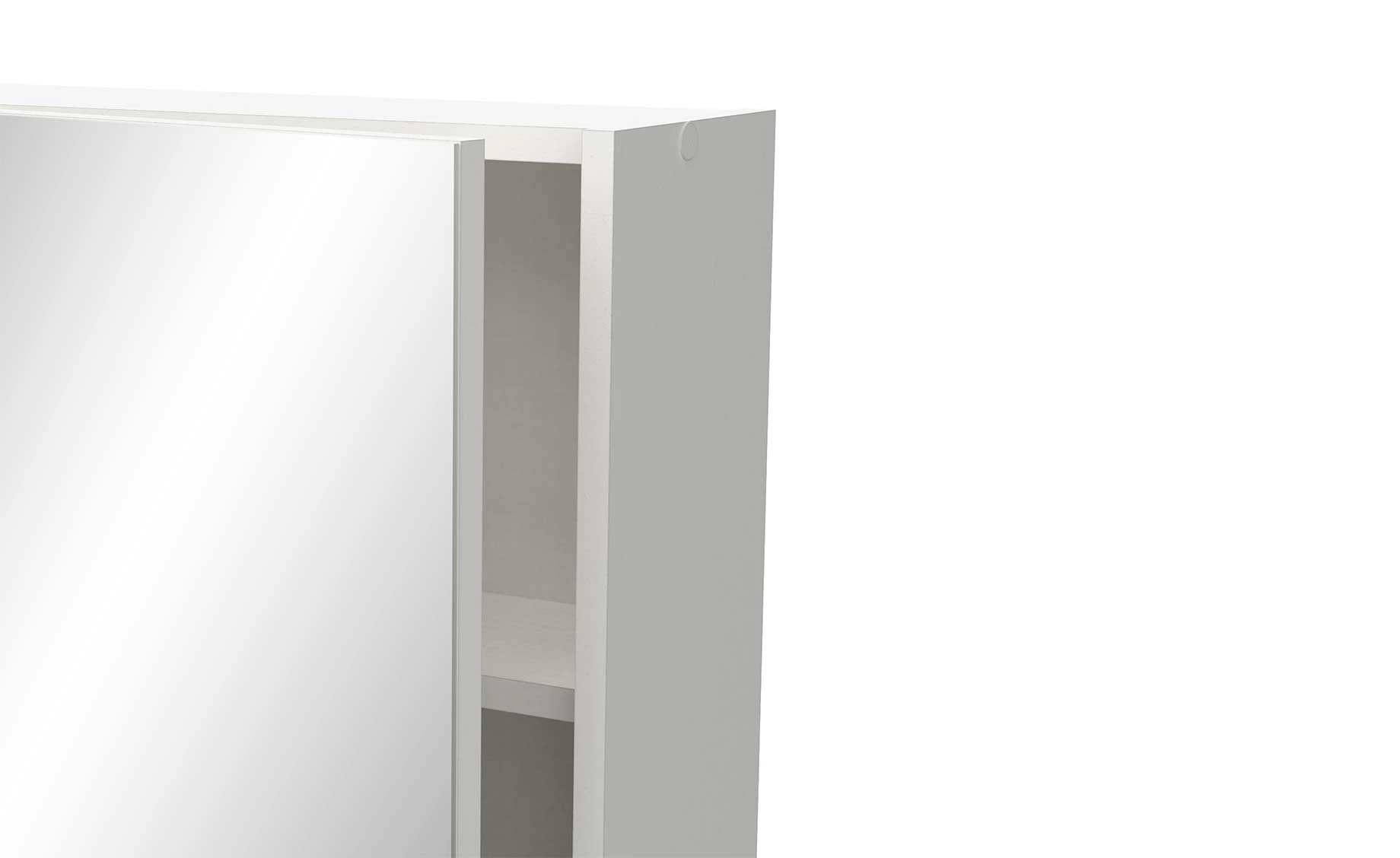 Coralie ormarić sa ogledalom 57x16x77 cm beli