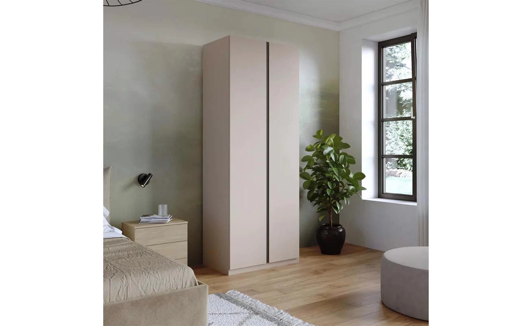 Brema otklopni ormar 92x55x240 cm kašmir/antracit