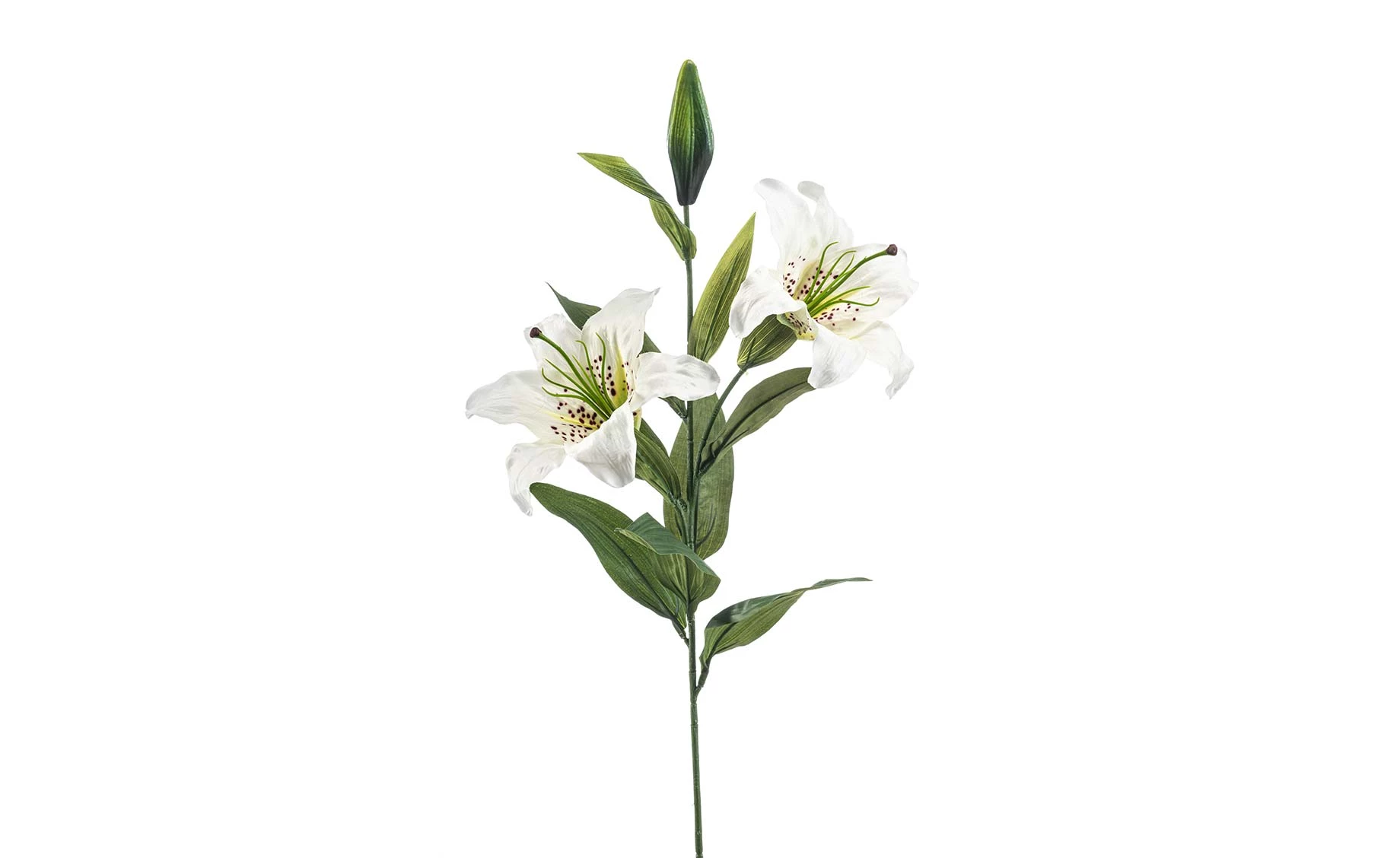 Veštačka biljka lily 85cm bela