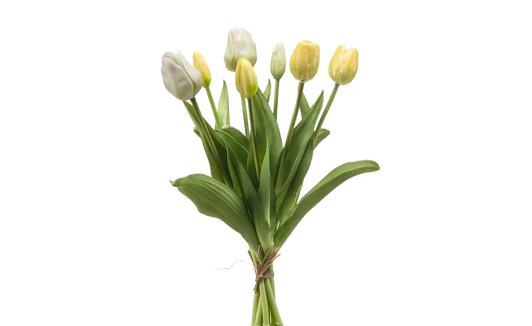 Veštačka biljka tulip 40cm žuta
