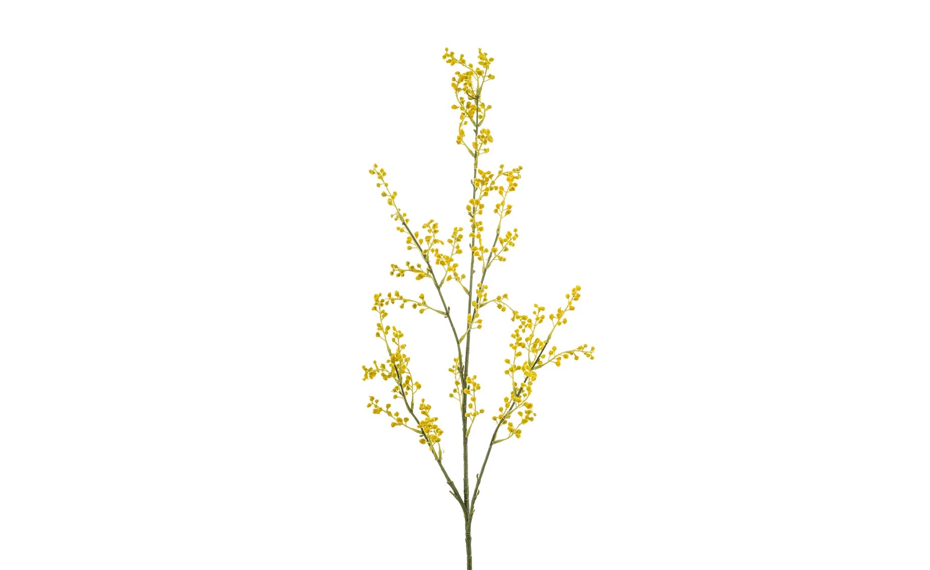 Veštačka biljka mimosa 115cm žuta