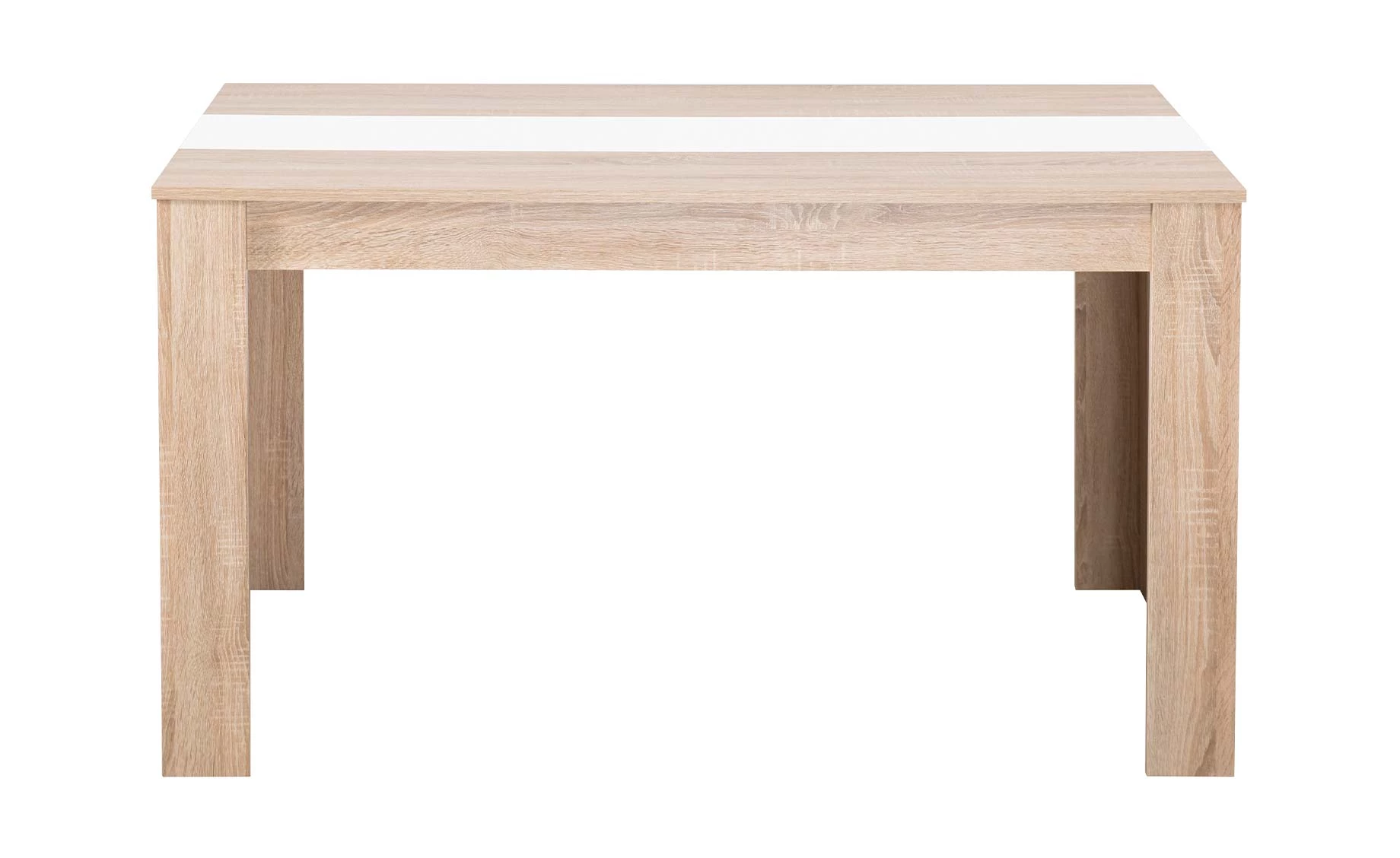 Domus stol 135x80x75cm natur/bijeli