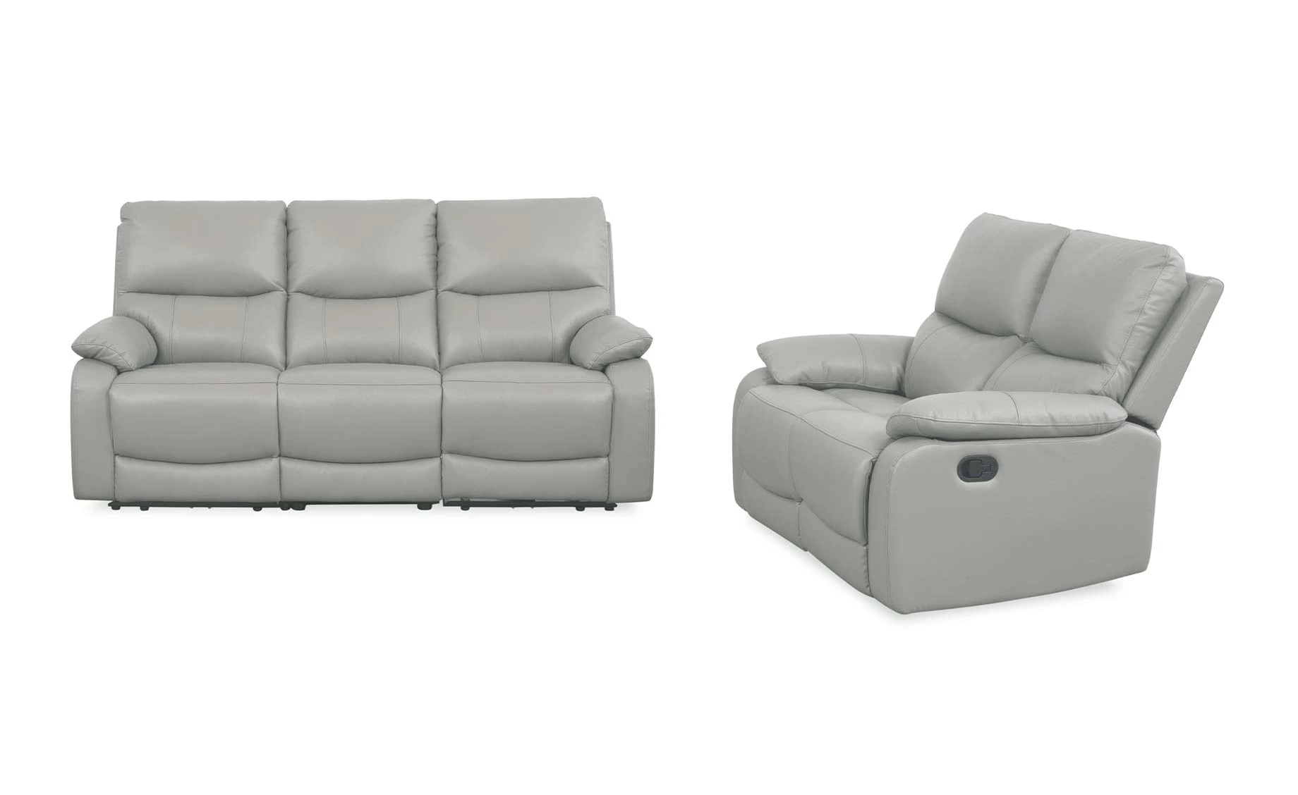 Mallorca dvosjed s relax funkcijom 147x99x100 cm siva