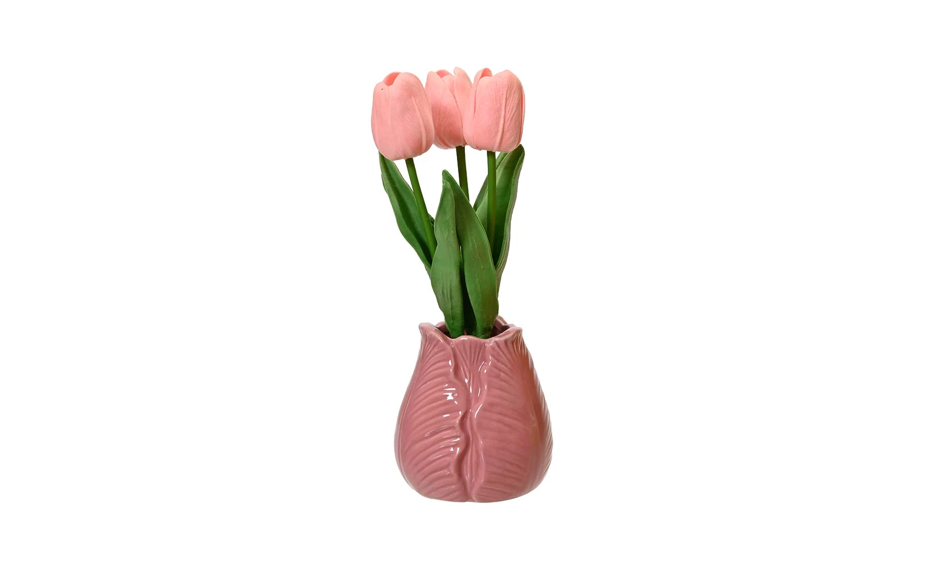 Veštačka biljka u saksija Tulip 7x24cm sort3