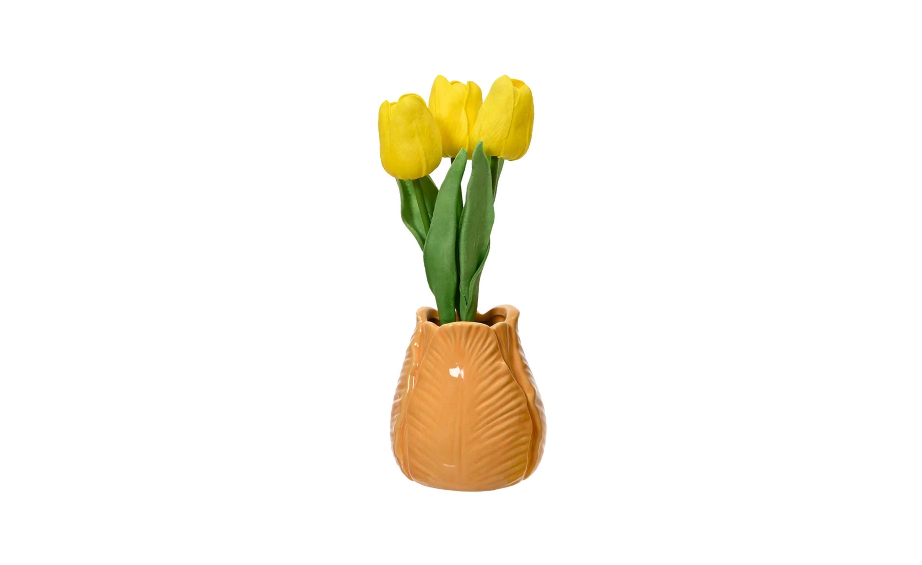 Veštačka biljka u saksija Tulip 7x24cm sort3