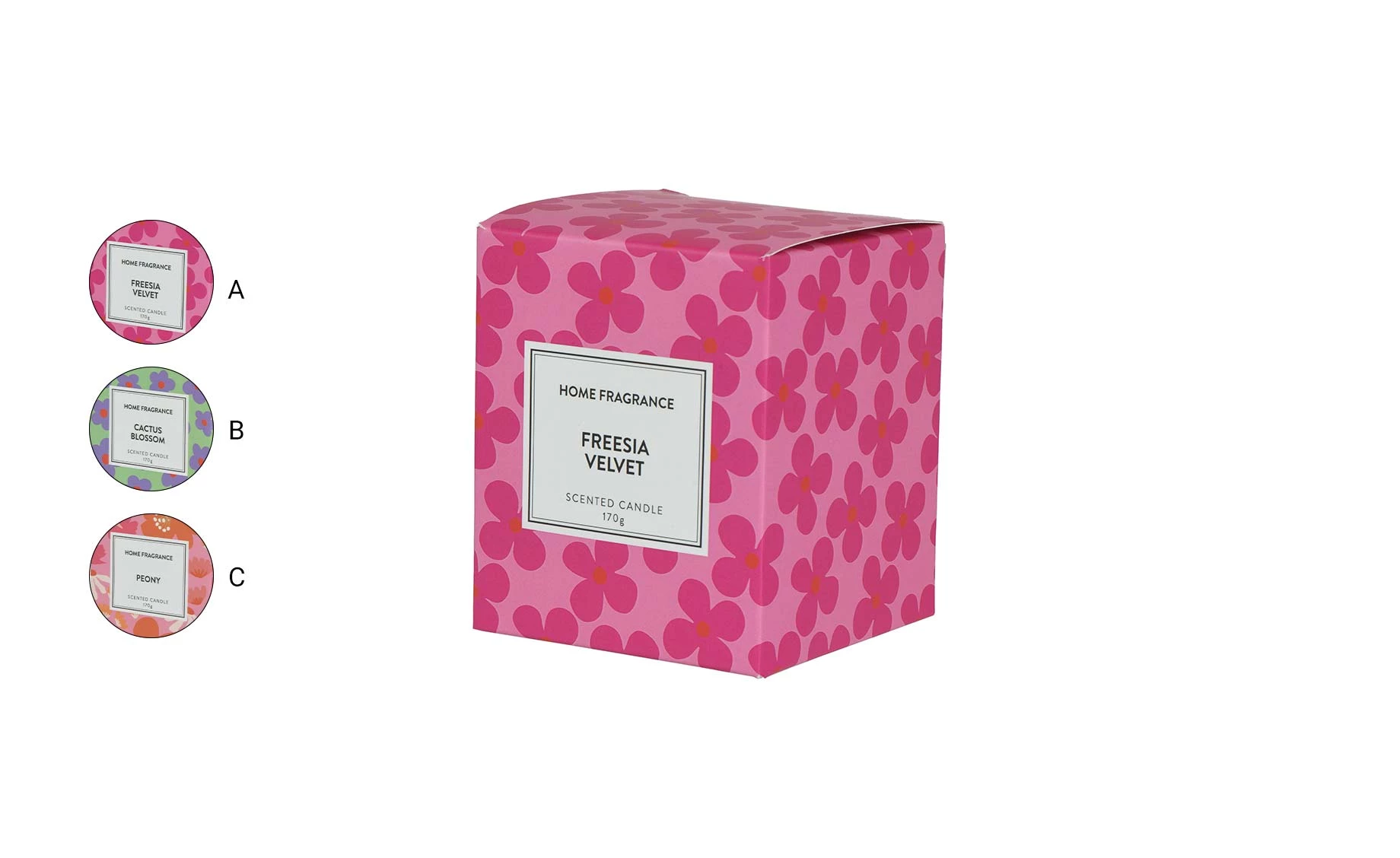 Mirisna sveća Candy 9,2x9,8cm sort 3