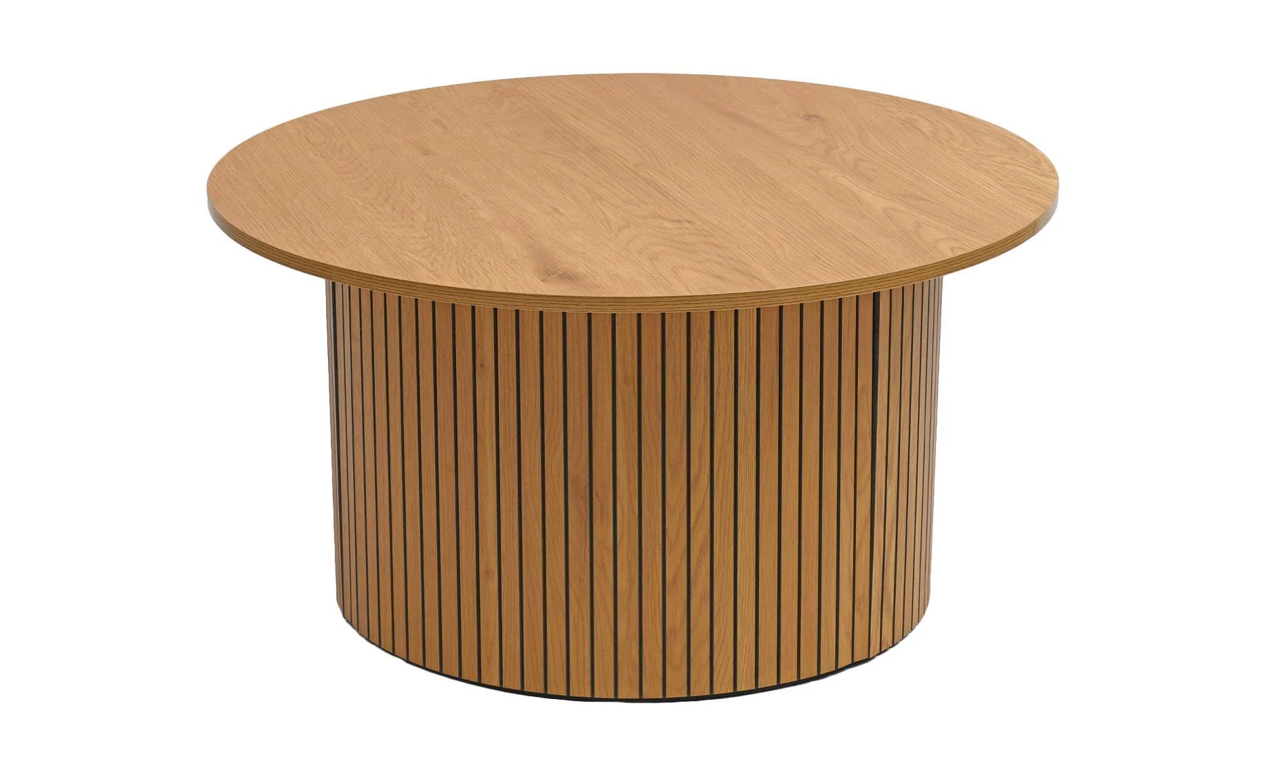 Kaipo klub sto D80x42 cm svetli hrast