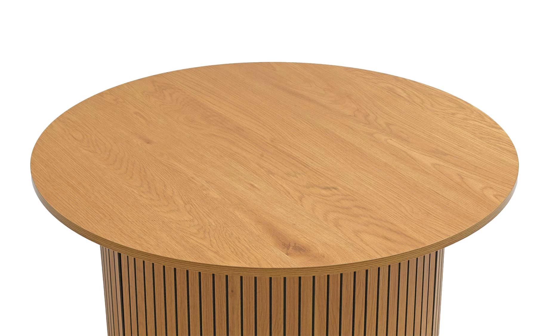 Kaipo klub sto D80x42 cm svetli hrast