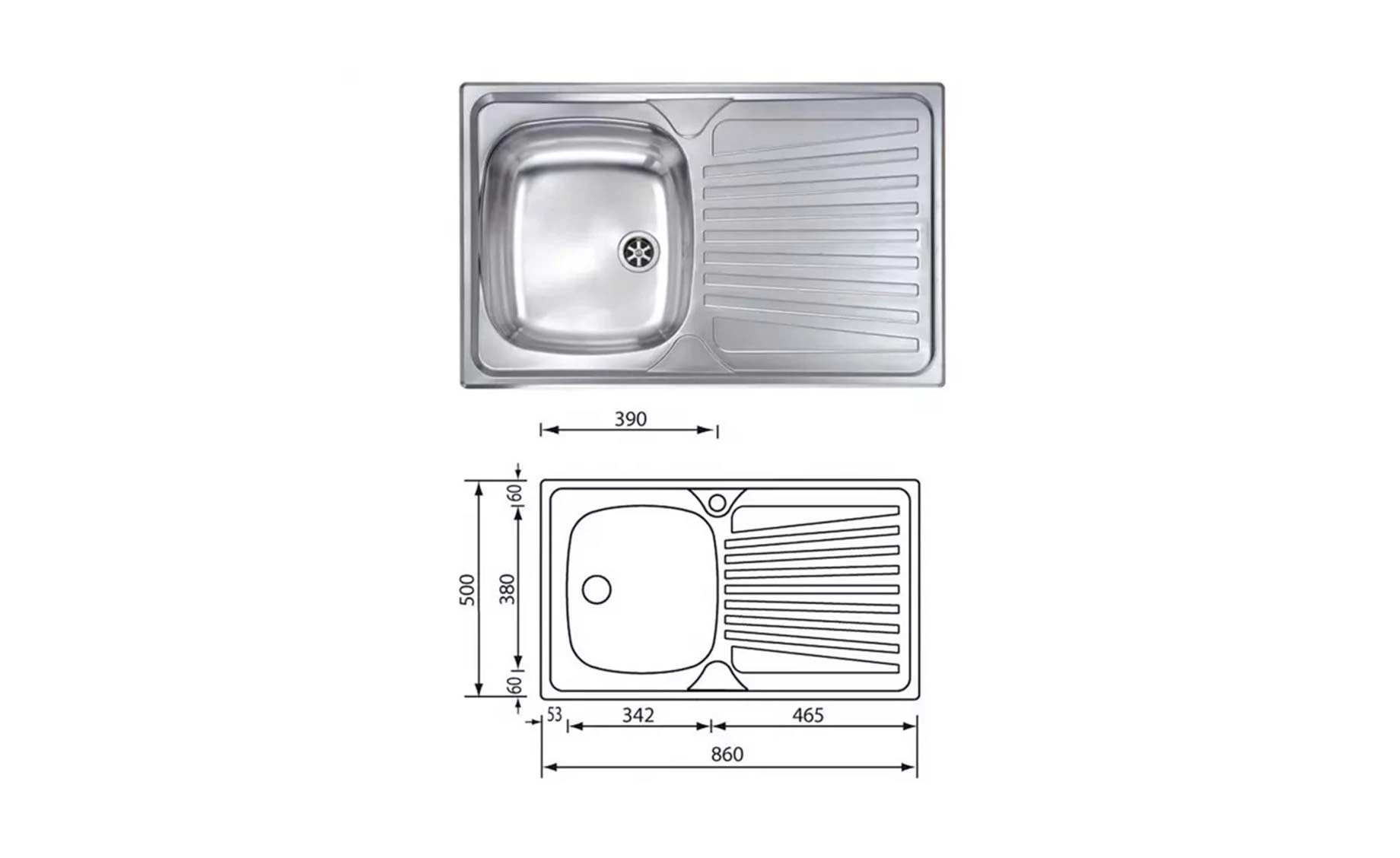 Donata blok kuhinja sa aparatima 165x60x240 cm siva / bež sjaj