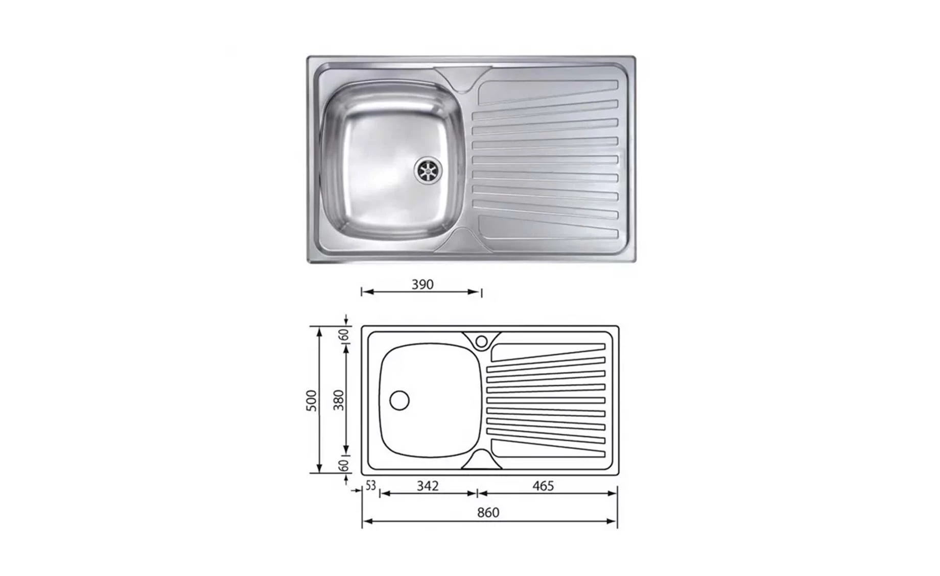 Ornella blok kuhinja sa aparatima 270x60x216 cm cappuccino / cappuccino mat