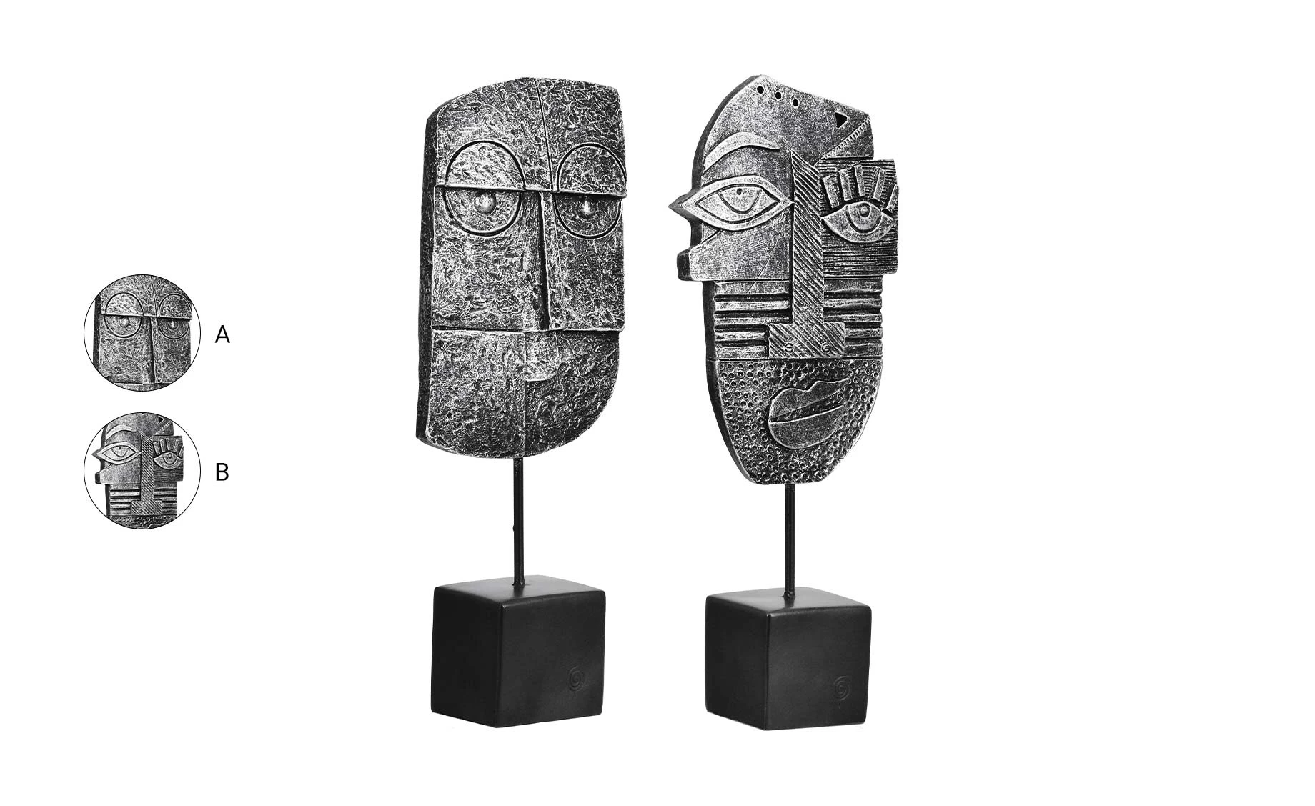 Dekoracija Face 24cm više vrsta