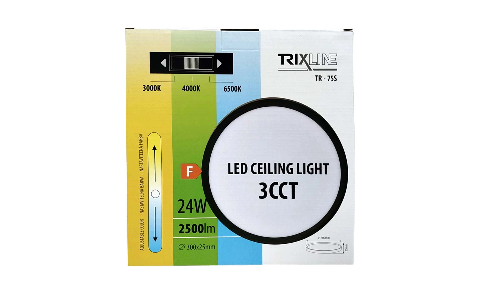 Plafonjera Tia 30 cm crna