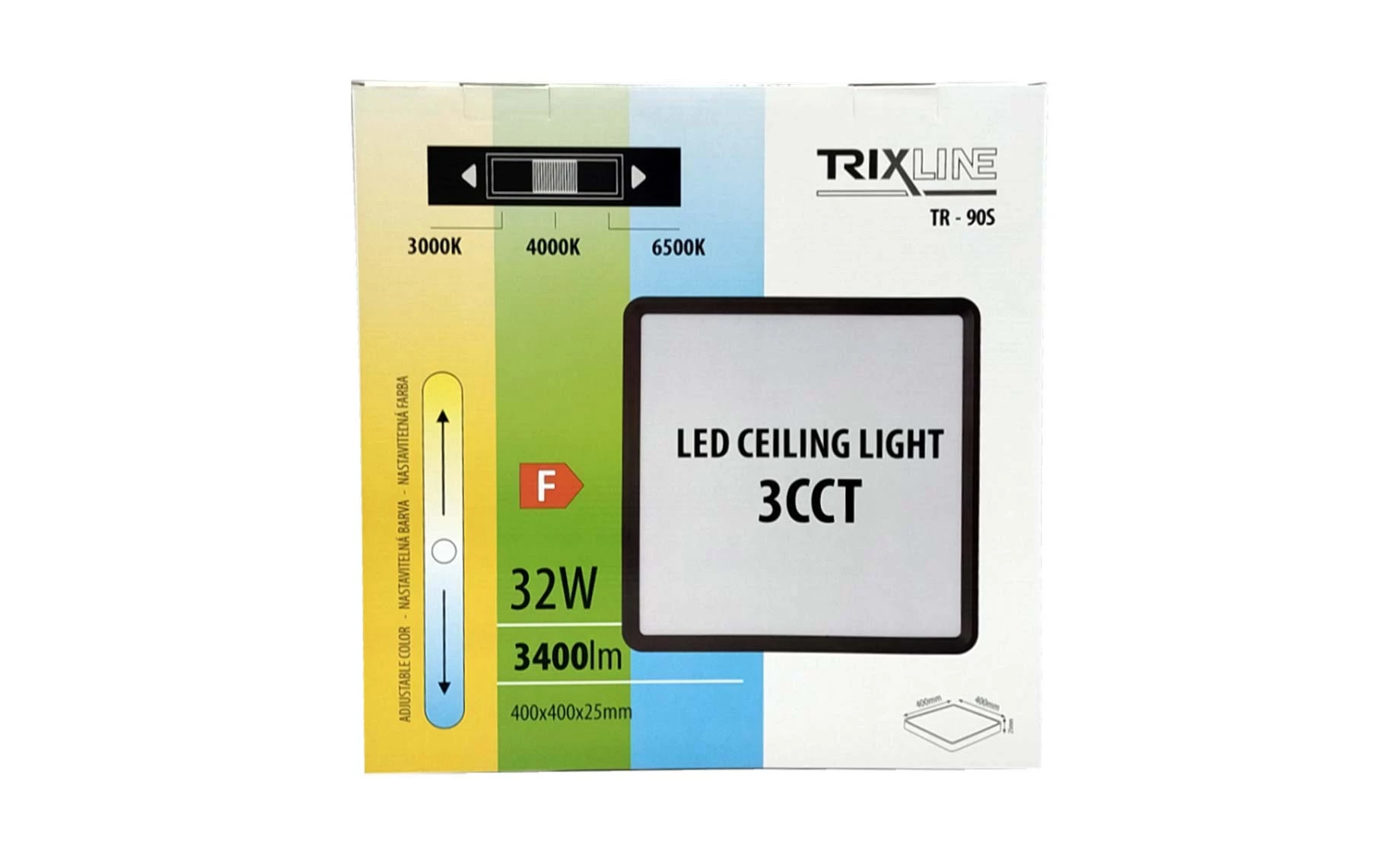 Plafonjera Lia 40 cm crna