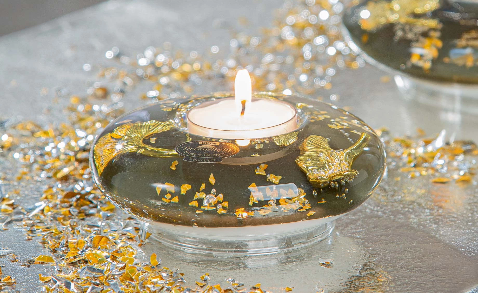 Svećnjak Ginkgo Royal 4x11cm