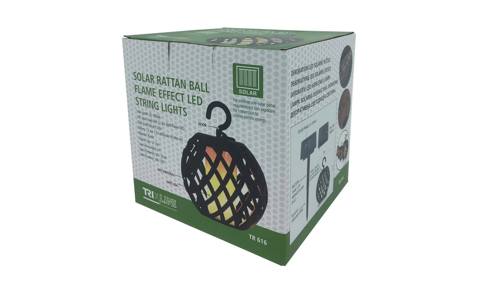 Solarna girlanda LED Adsiltia