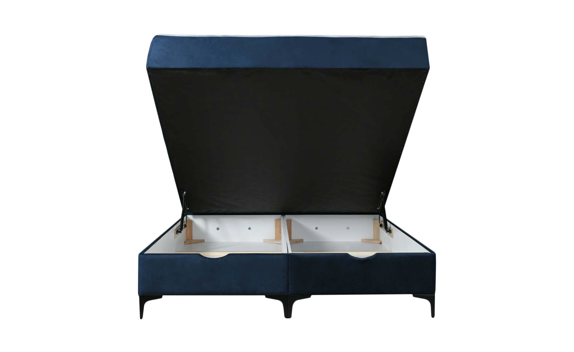 Alanya krevet sa prostorom za odlaganje 160x210x118 cm plavi