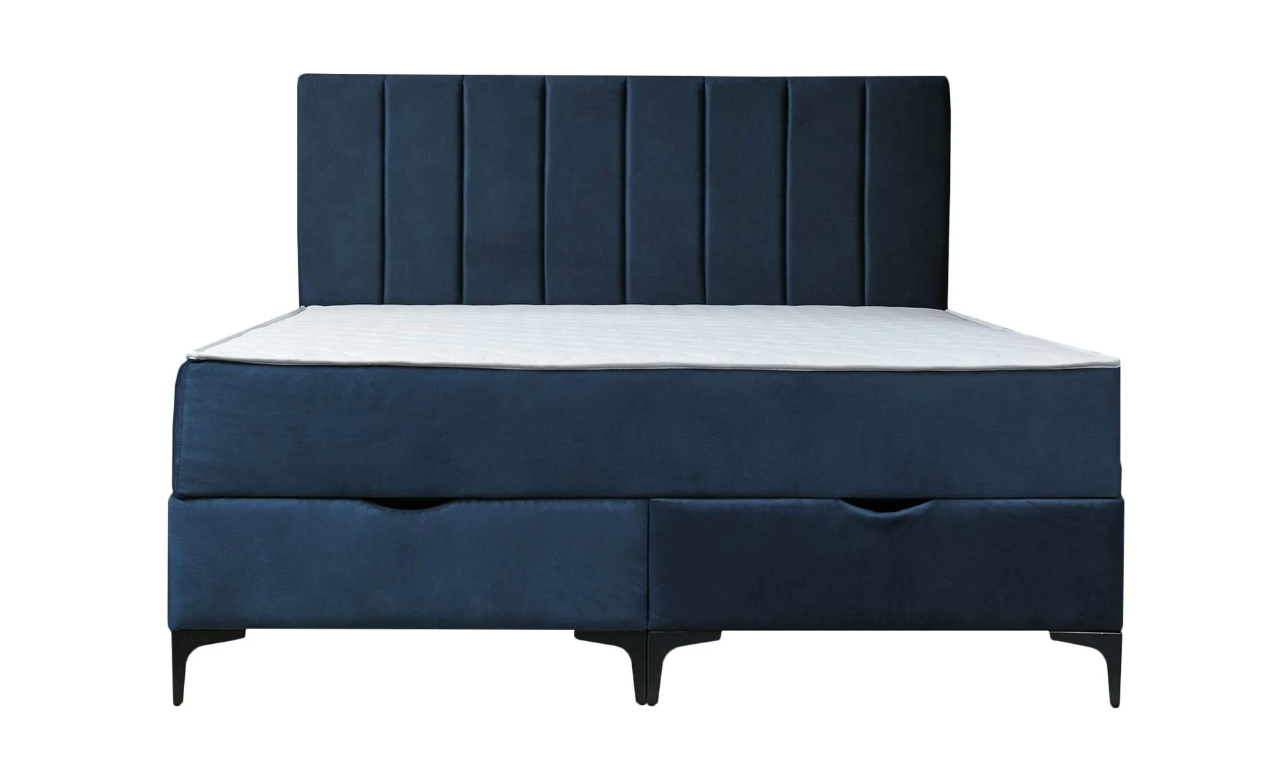 Alanya krevet sa prostorom za odlaganje 160x210x118 cm plavi