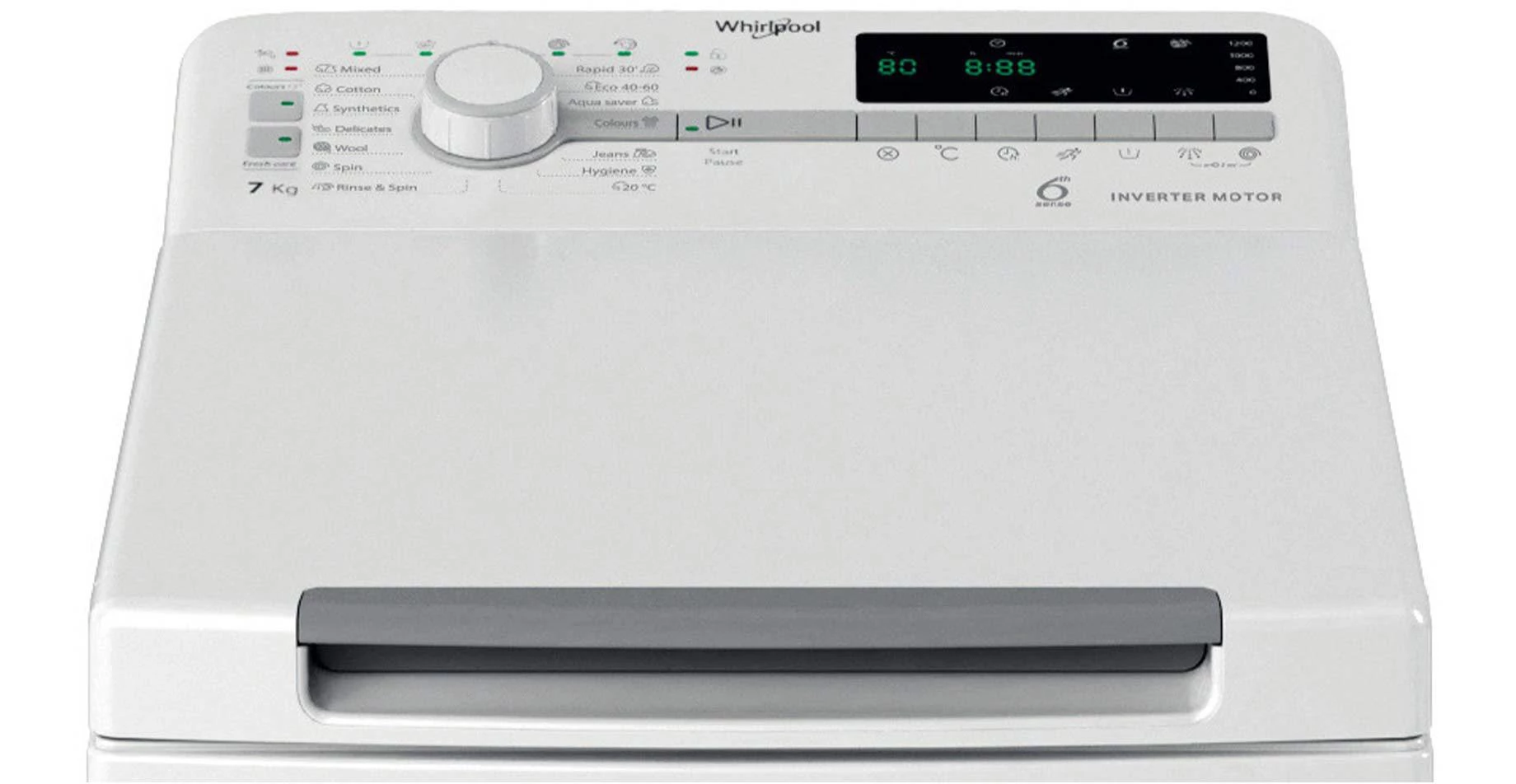 Whirlpool TDLR 7250SS EU/N mašina za pranje veša