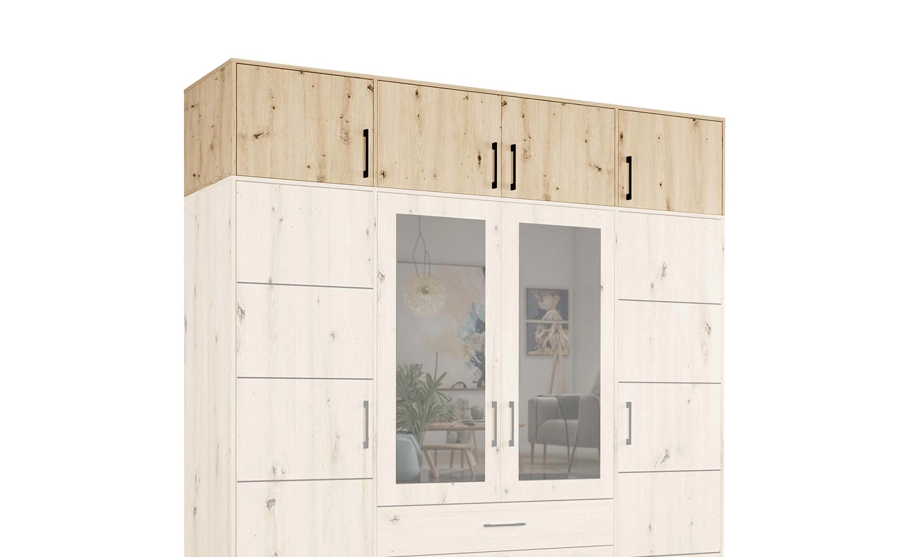 Belluno nadogradnja 240x57,5x45 cm artisan hrast