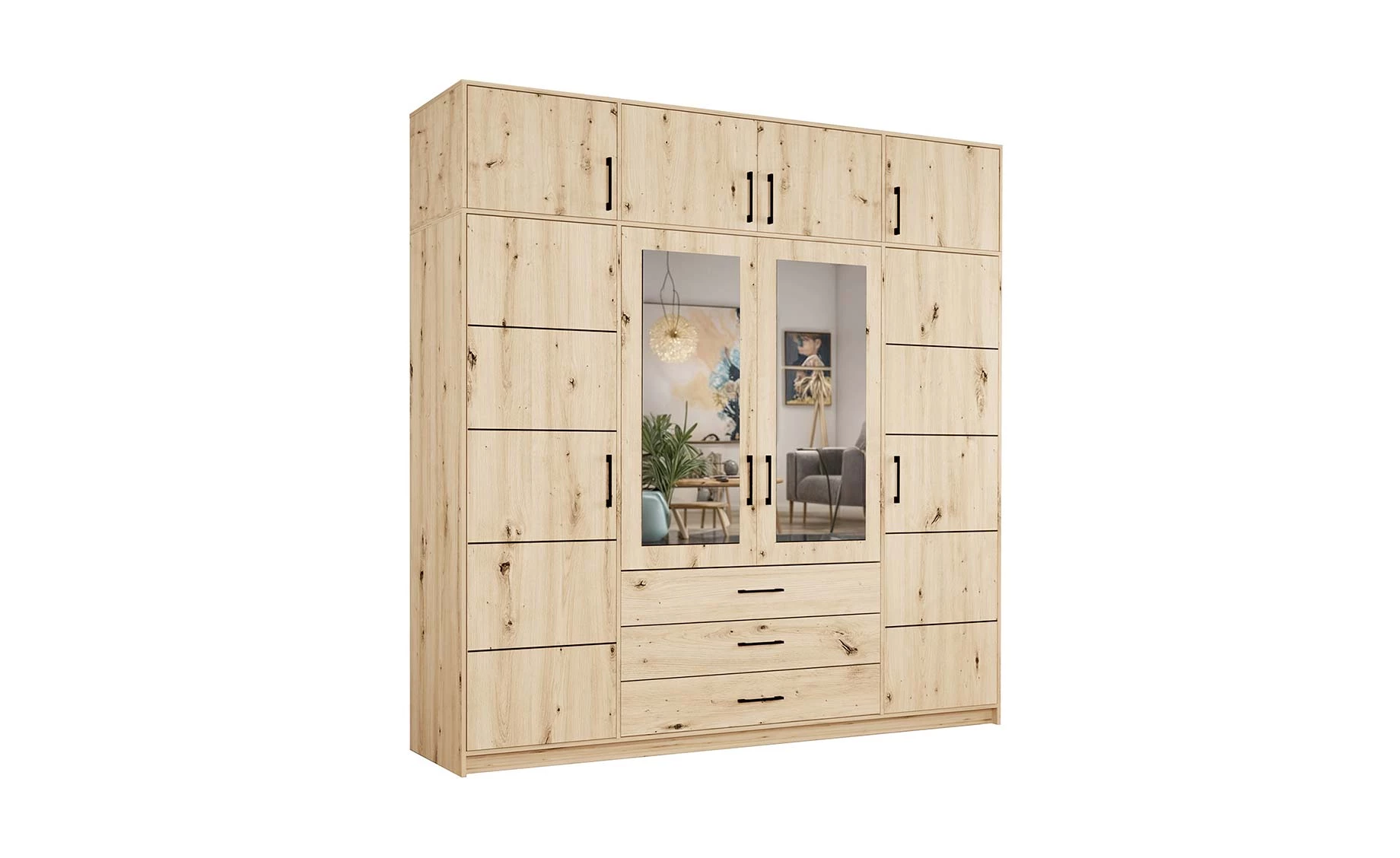 Belluno nadogradnja 240x57,5x45 cm artisan hrast