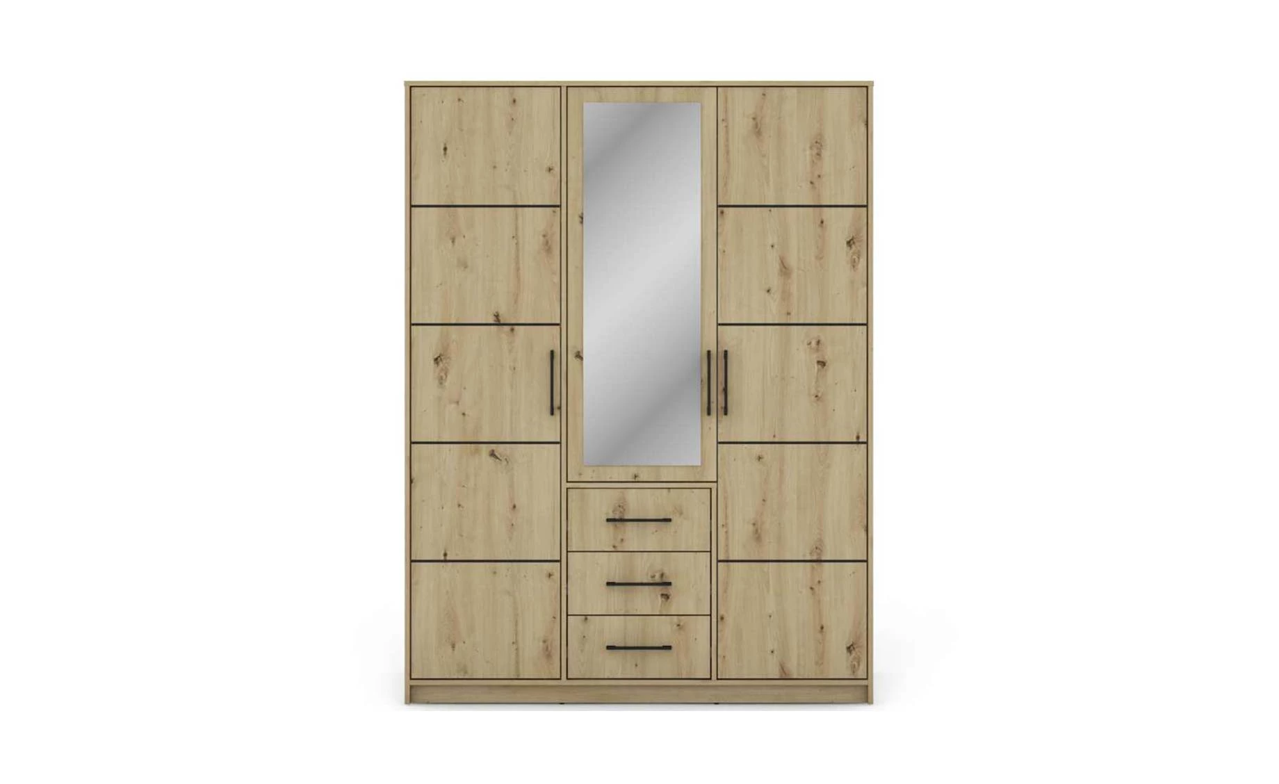  Bollate ormar 3 vrata + 3 fioke 150x58x200 cm artisan