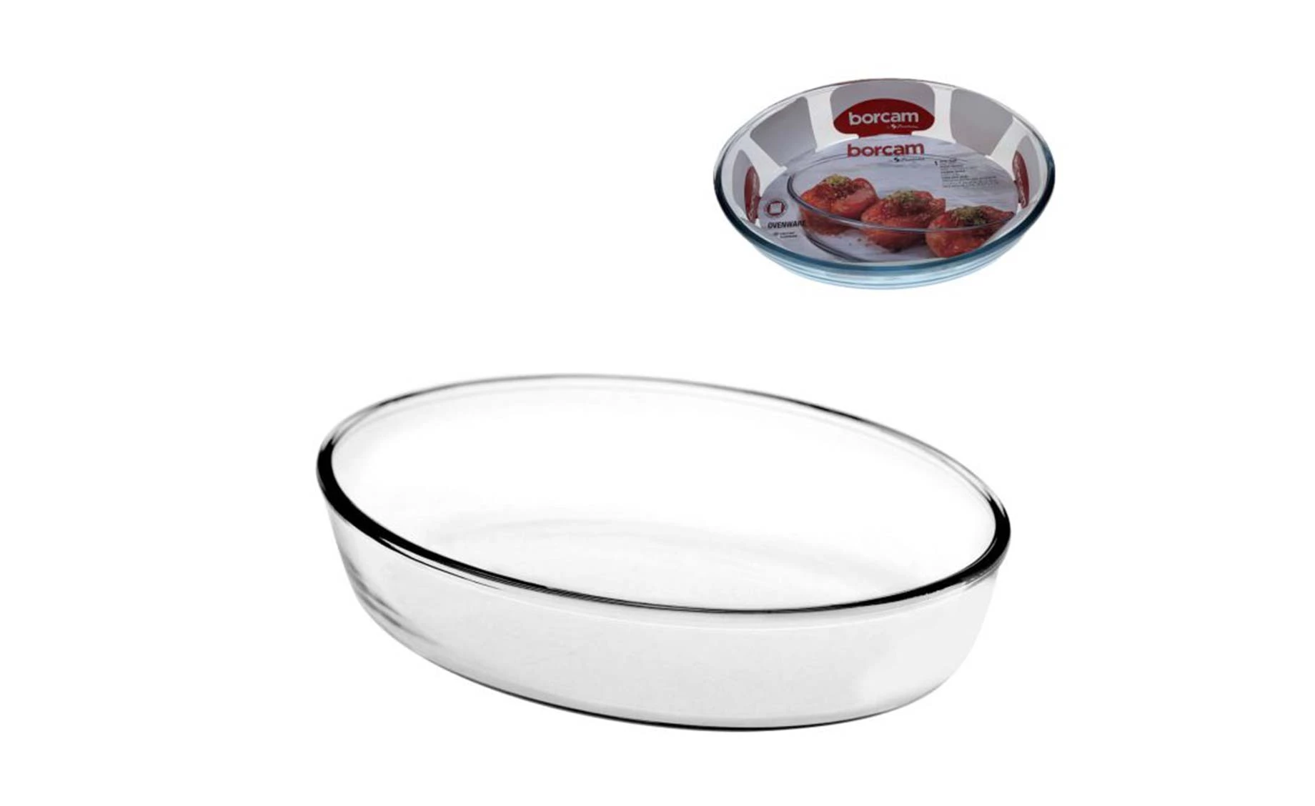 Vatrostalni pekač ovalni 26,2x18,1cm