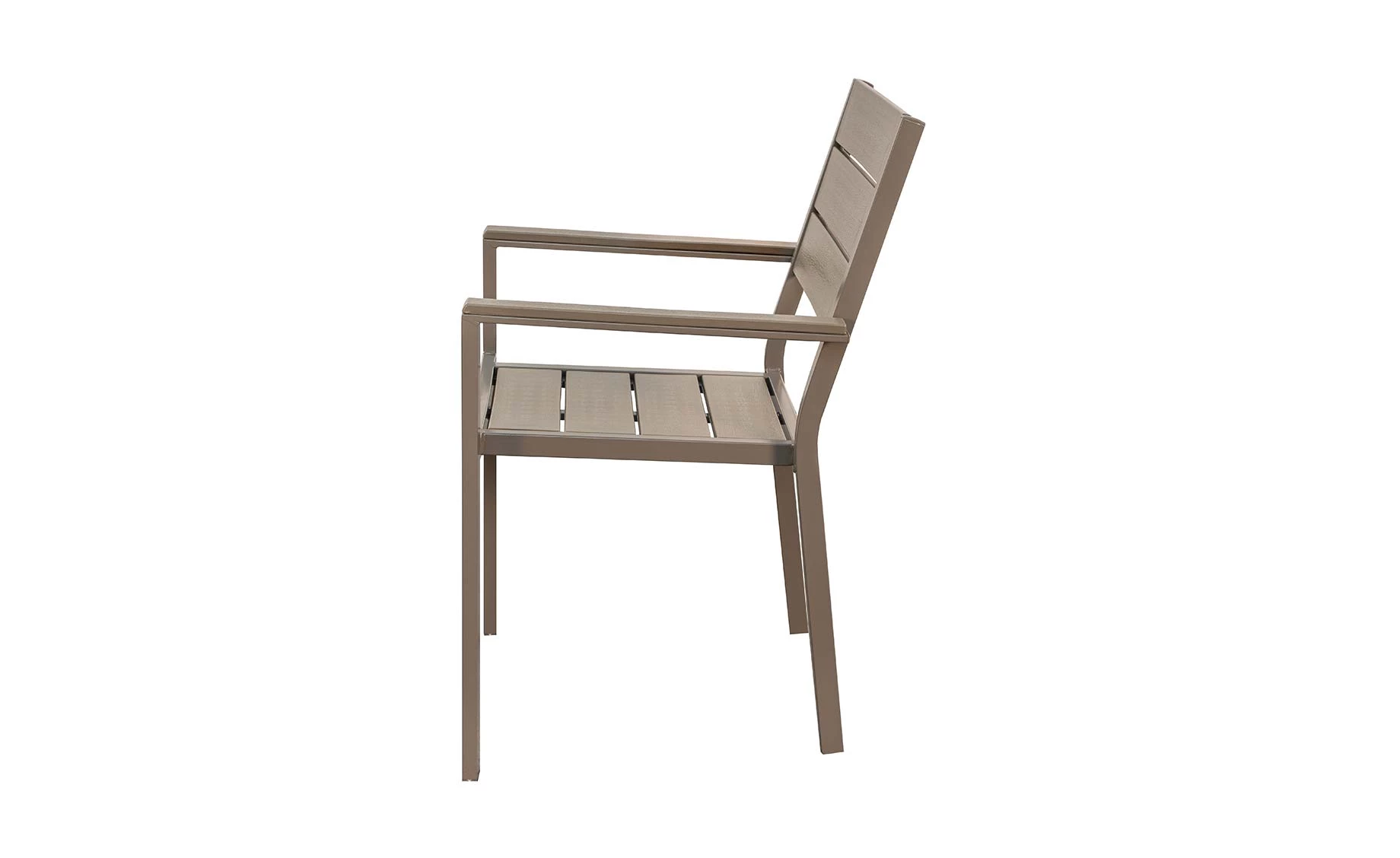 Canari stolica sa rukonaslonima 62x56x88 cm taupe