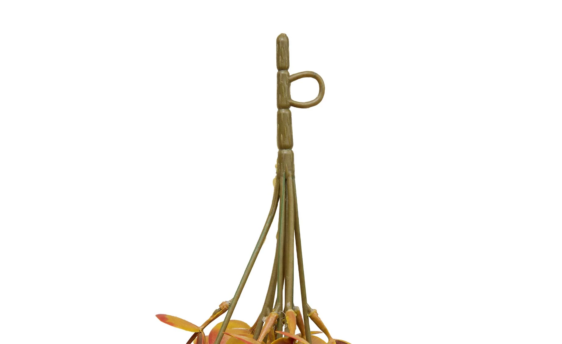 Veštačka biljka Eucalyptus 80cm narandžasta