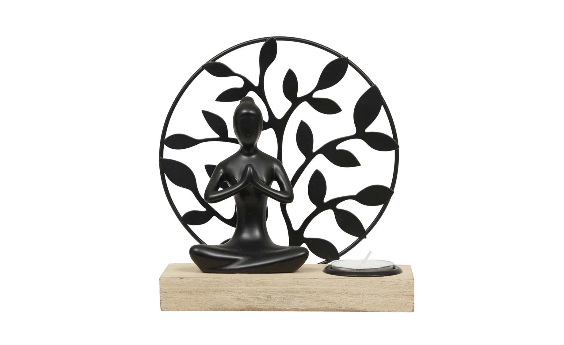 Svećnjak Yogi 15x16cm više vrsta