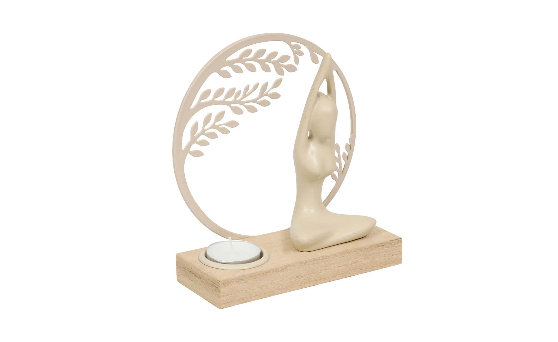 Svećnjak Yogi 15x16cm više vrsta