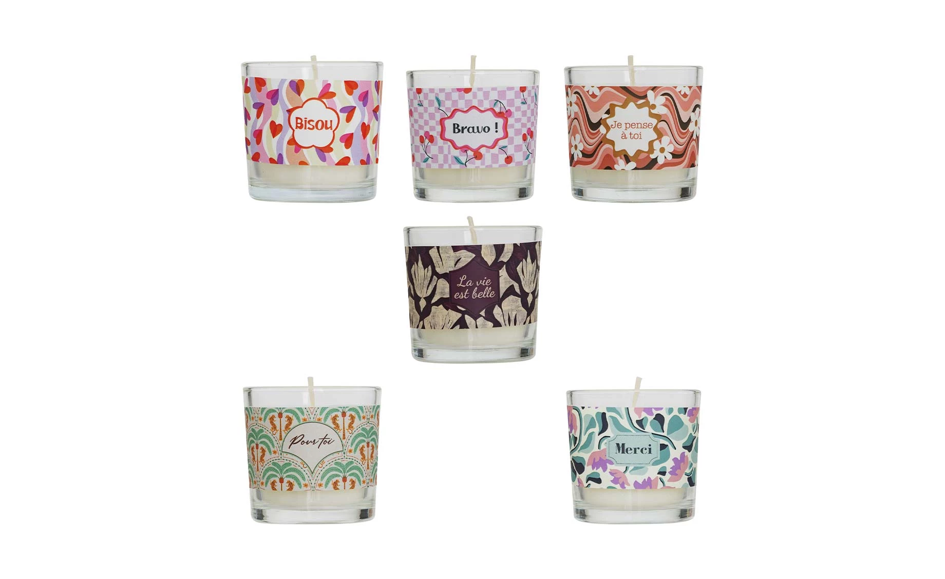 Mirisna sveća Daril  5,2x5,1cm više vrsta