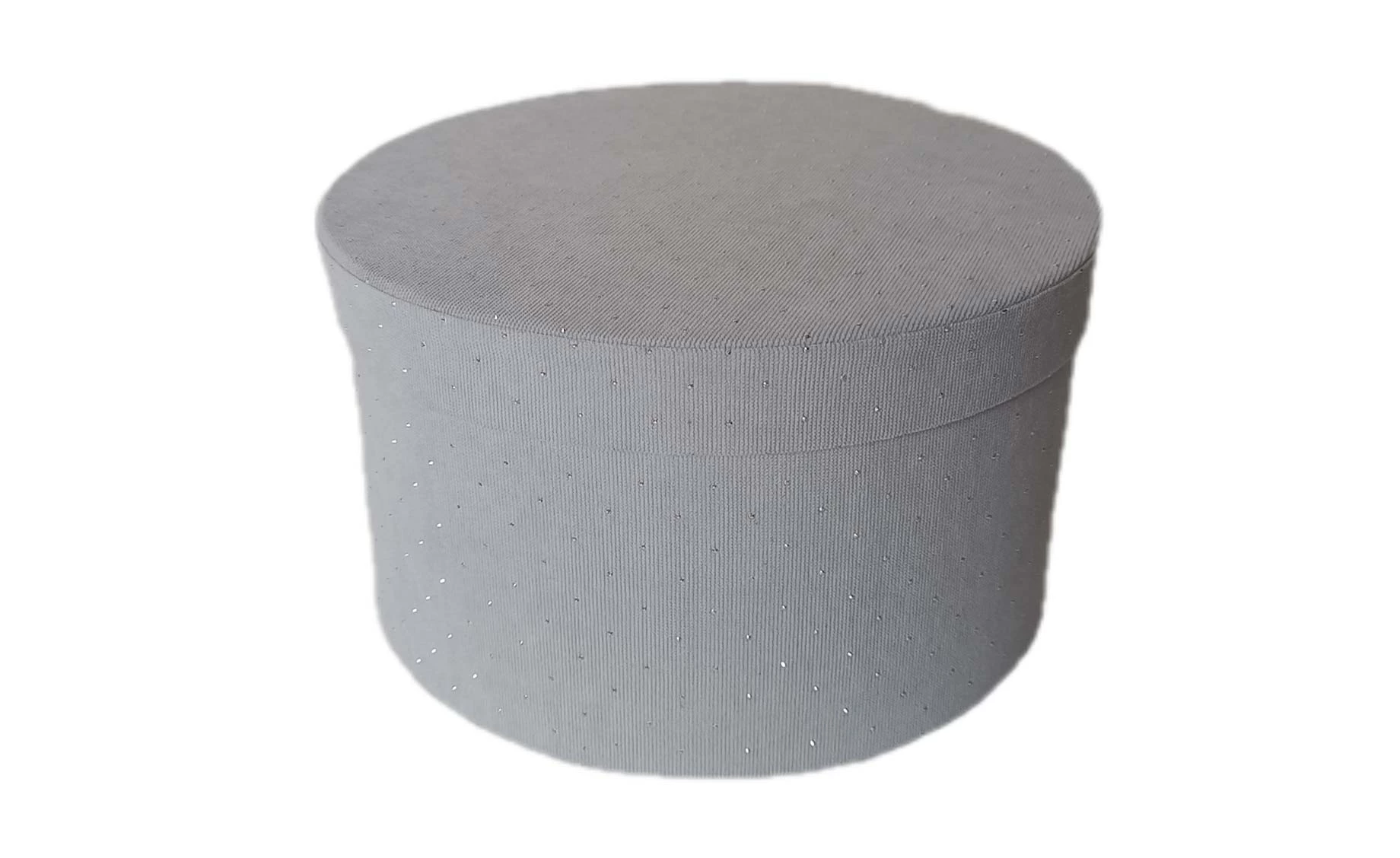 Ukrasna kutija Lora 21,5x14cm siva