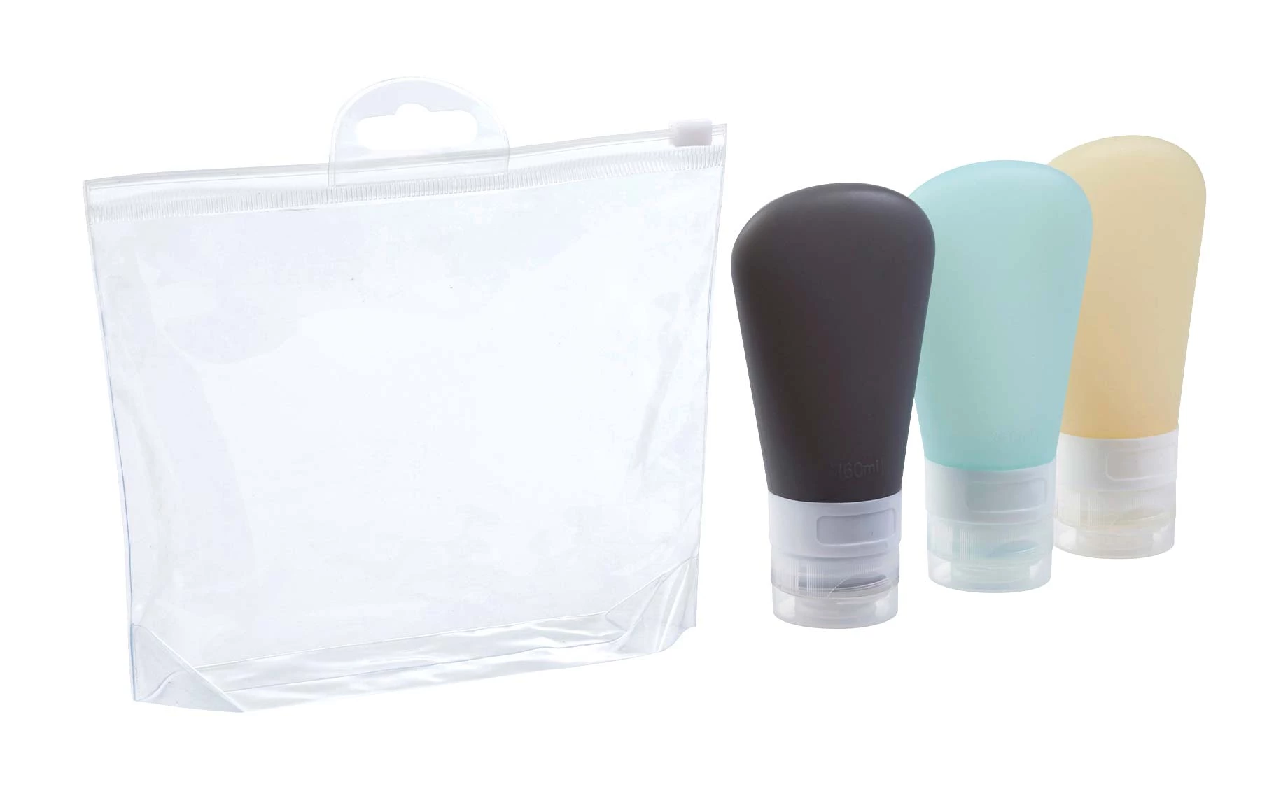 Putni set silikonskih bočica Tubes 3kom 60ml