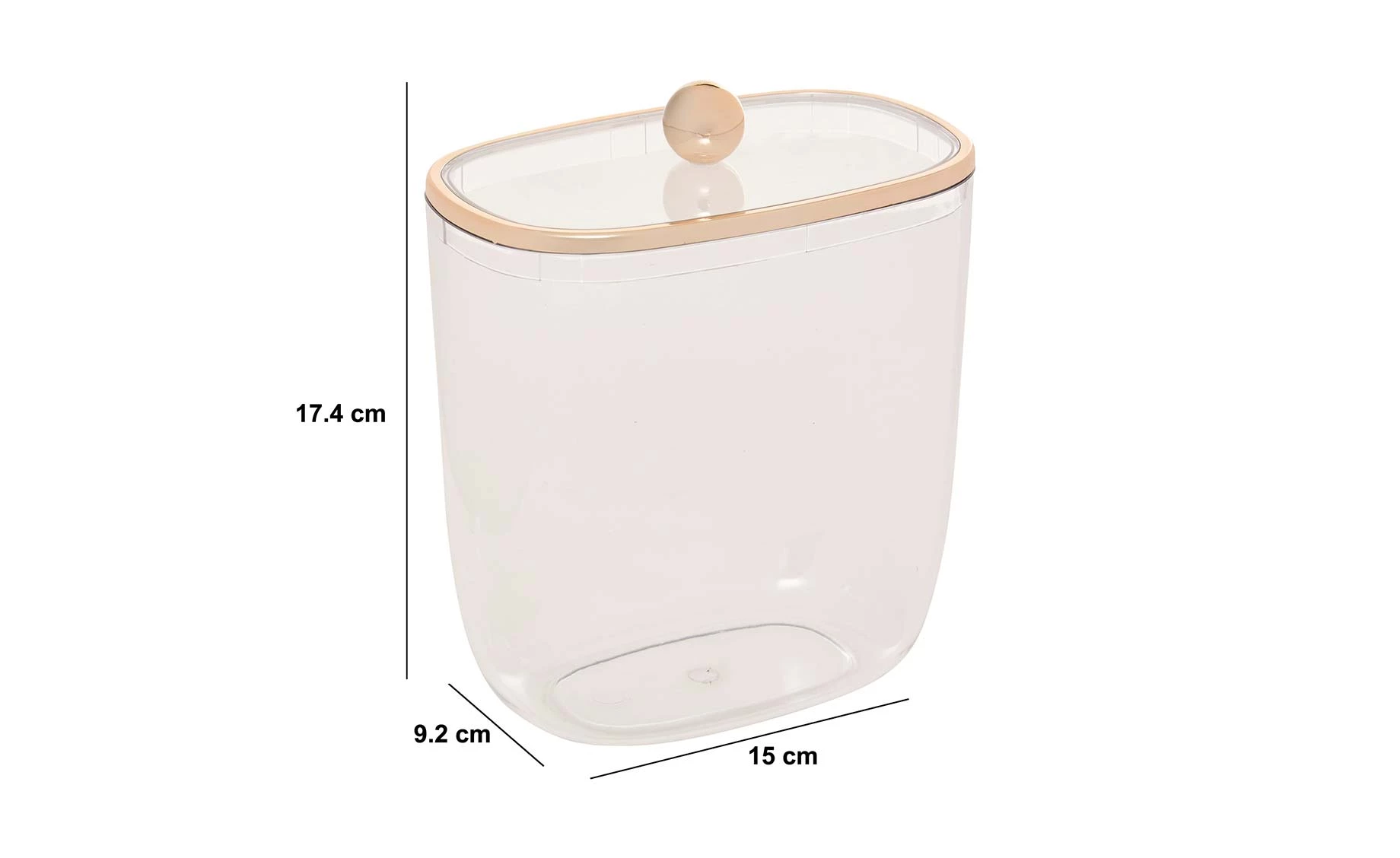 Posuda za vatu Sara 15x9,2x17,4cm