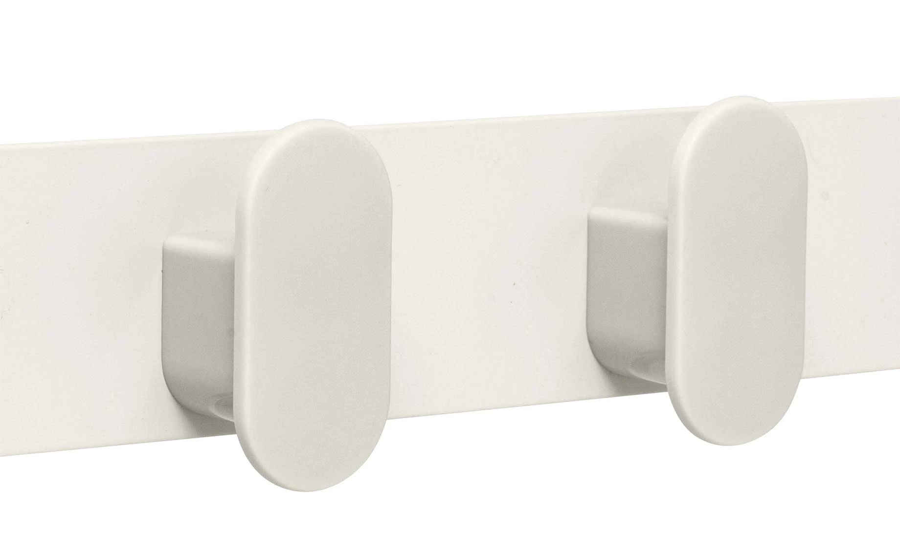 Vešalica za vrata sa 4 kukice Lina 35x8x20cm bela