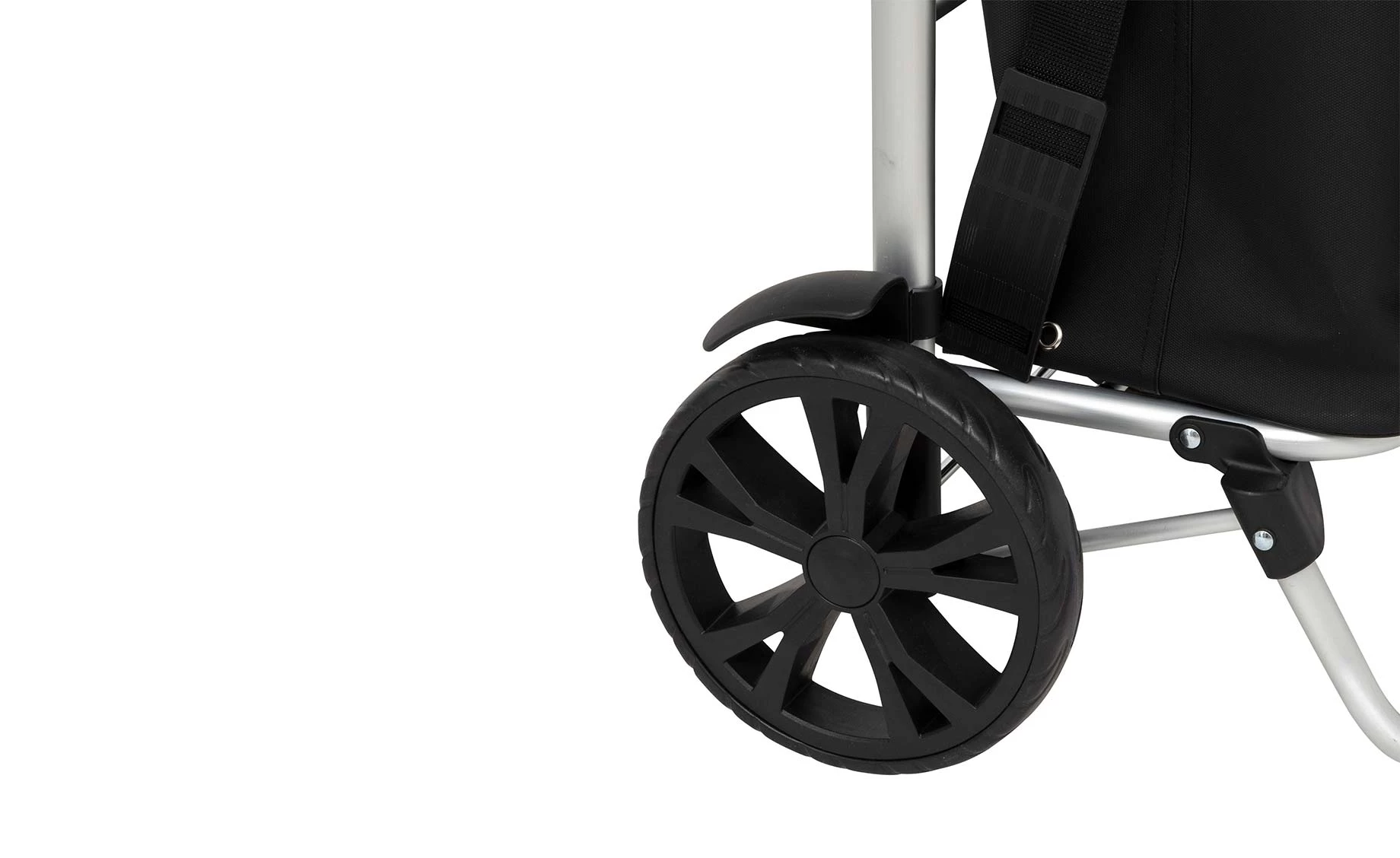 Kolica za kupovinu Peyton 45x36x97cm crna