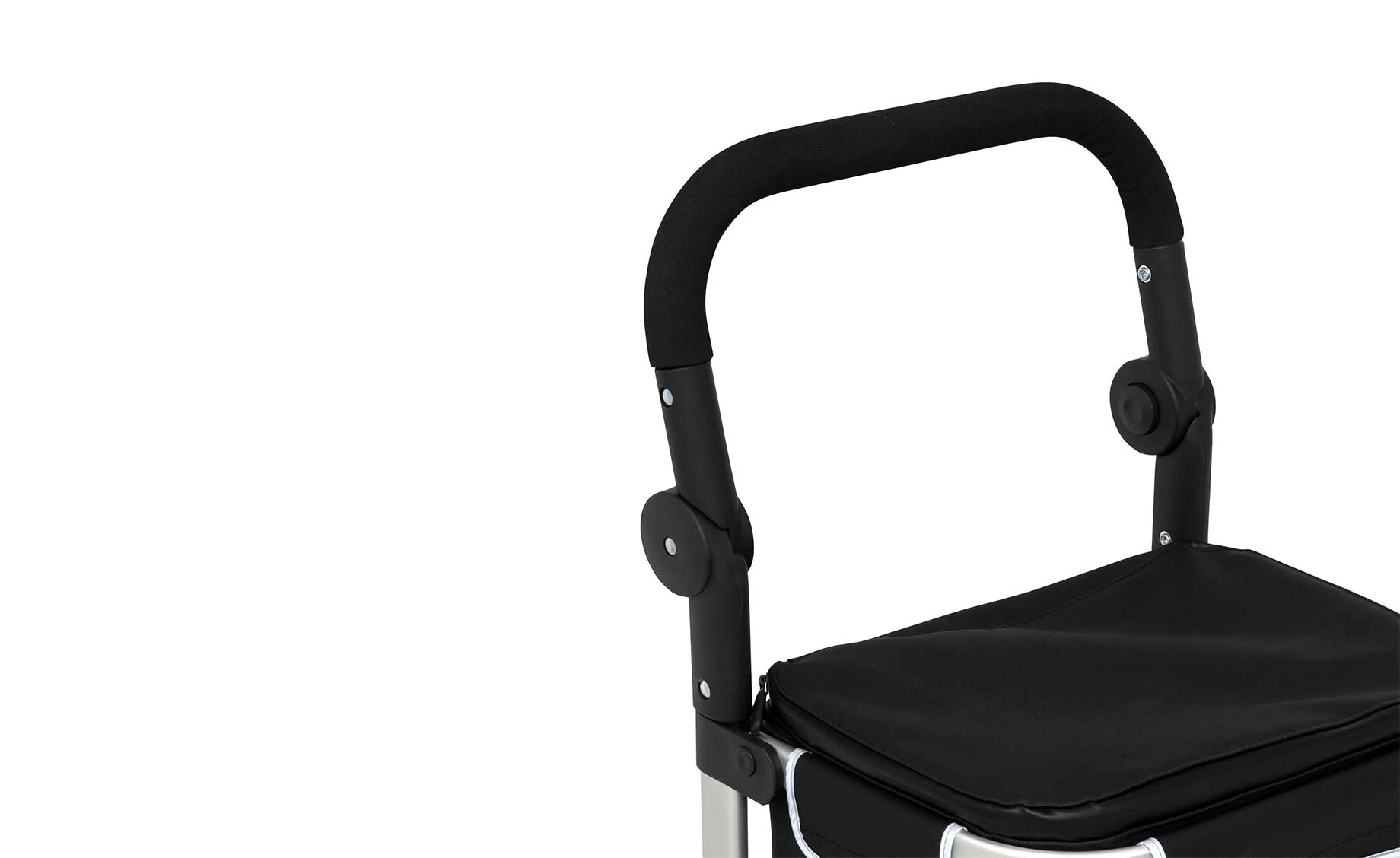 Kolica za kupovinu Peyton 45x36x97cm crna