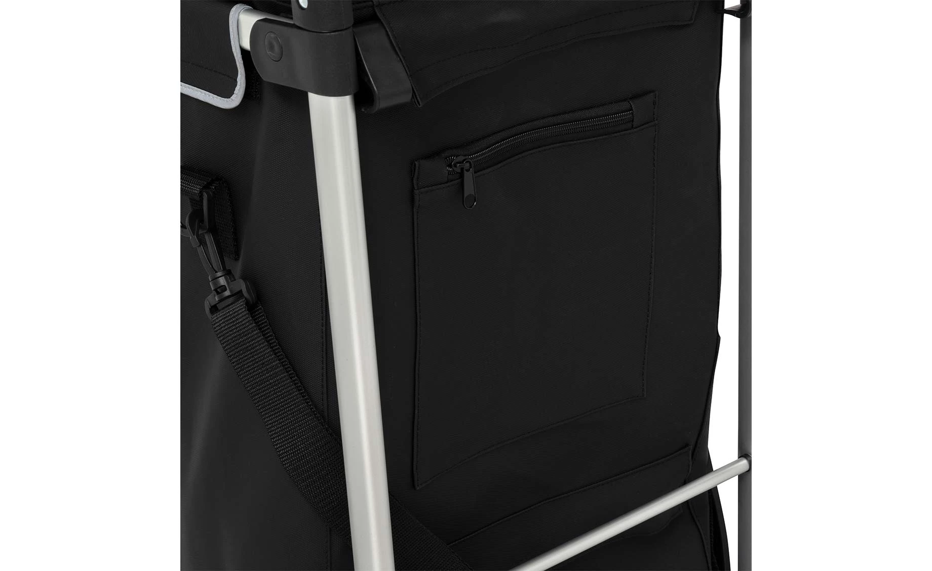 Kolica za kupovinu Peyton 45x36x97cm crna