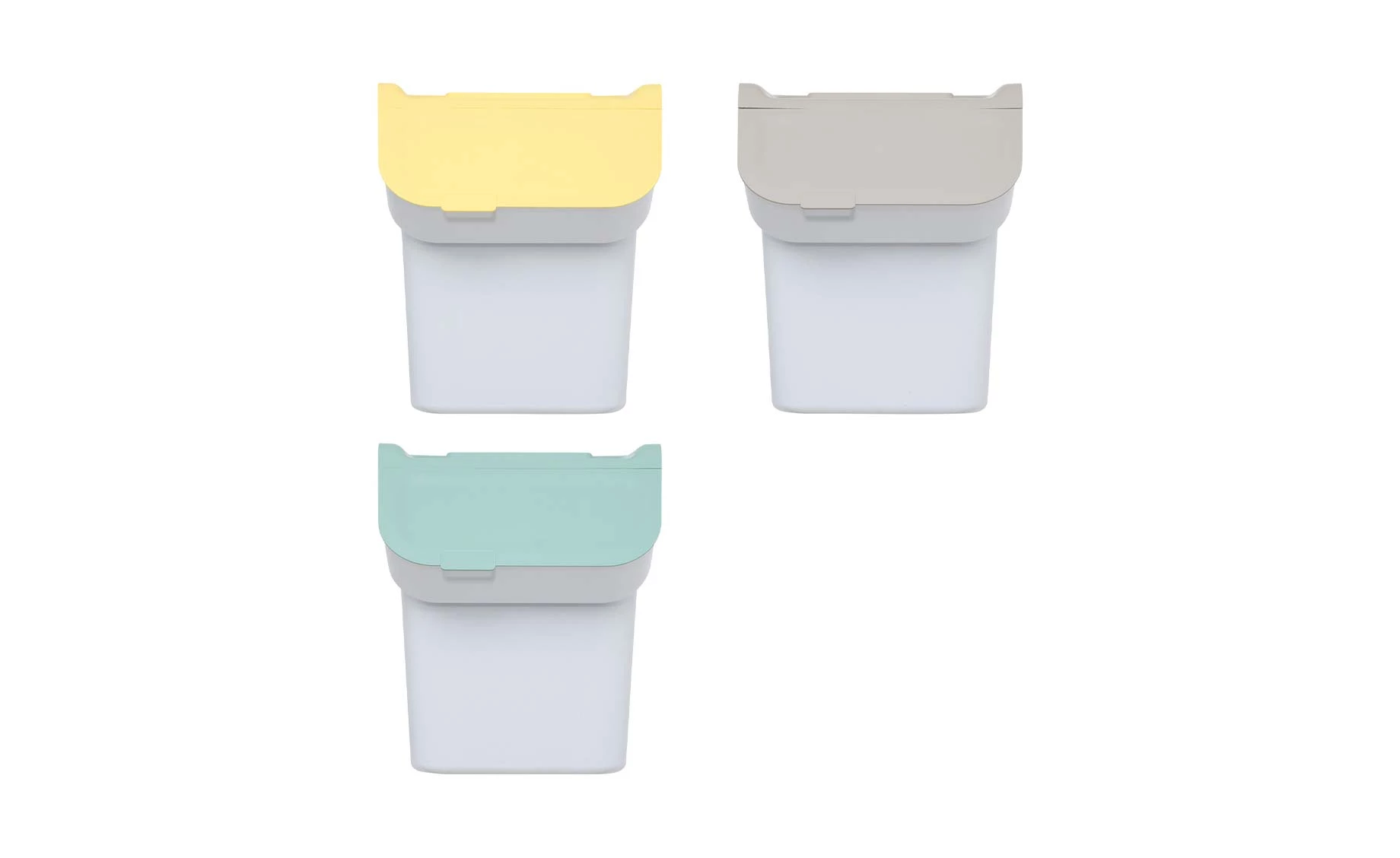 Plastična kanta sa poklopcem na preklop Flip 20l više boja