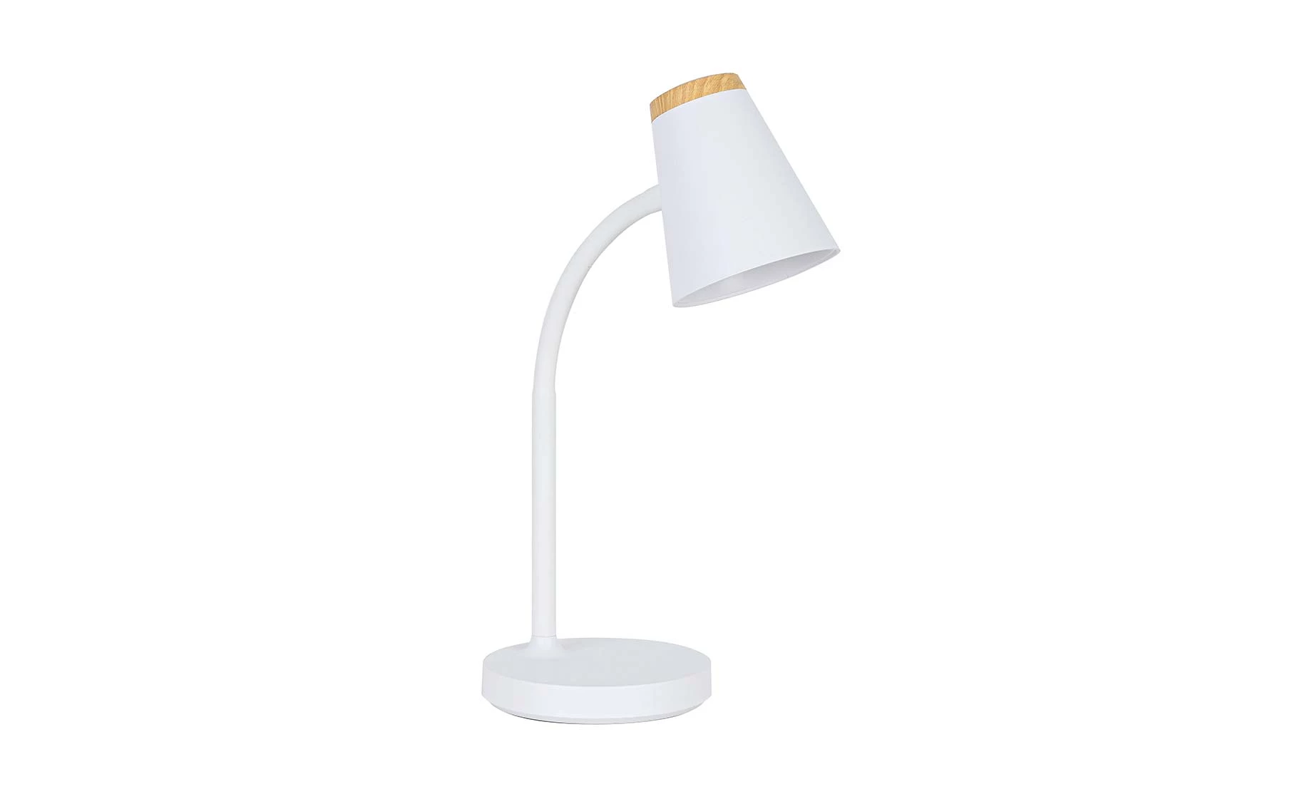 Stona lampa Larry LED bela