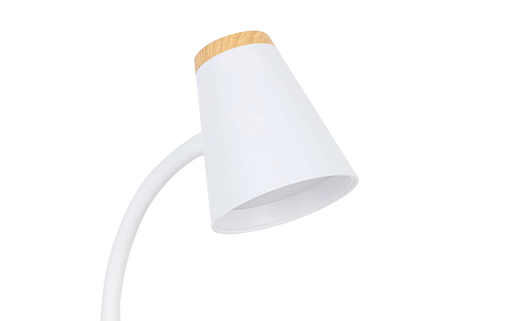 Stona lampa Larry LED bela