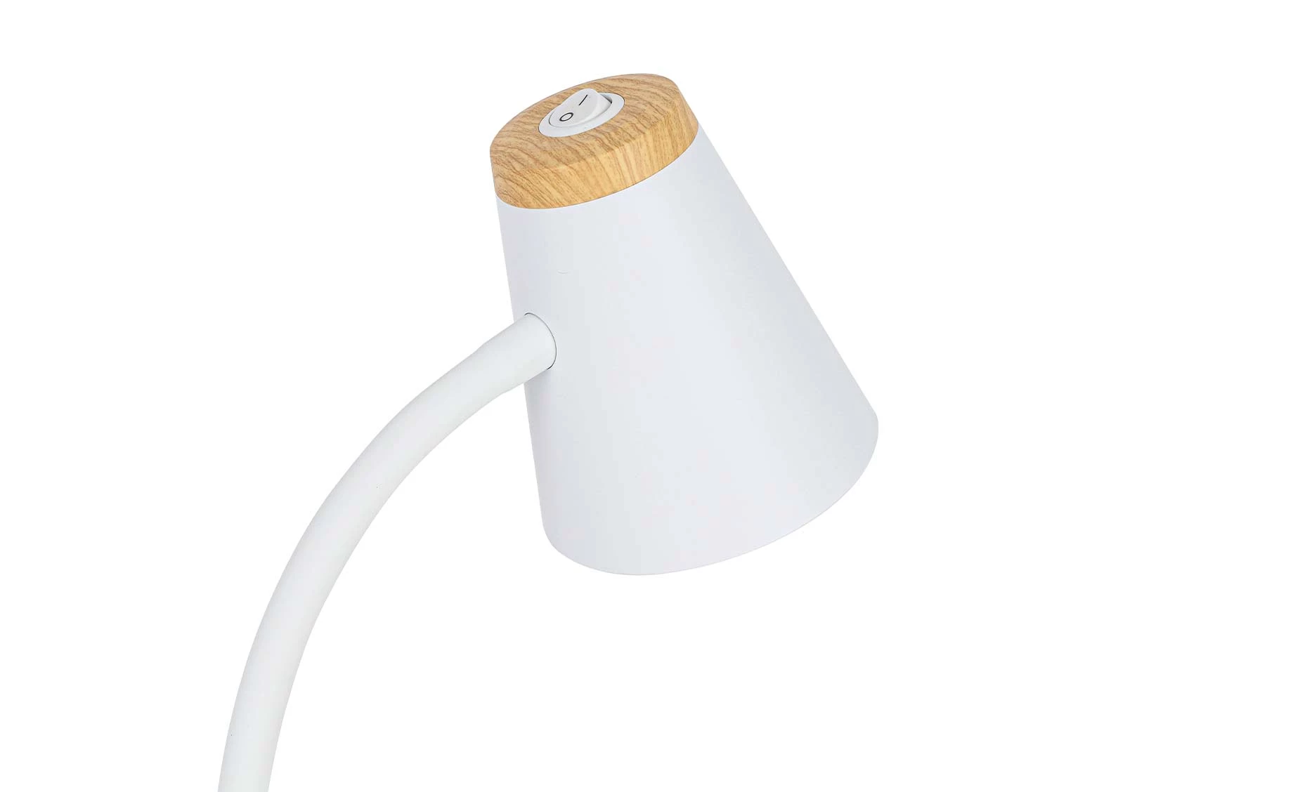 Stona lampa Larry LED bela