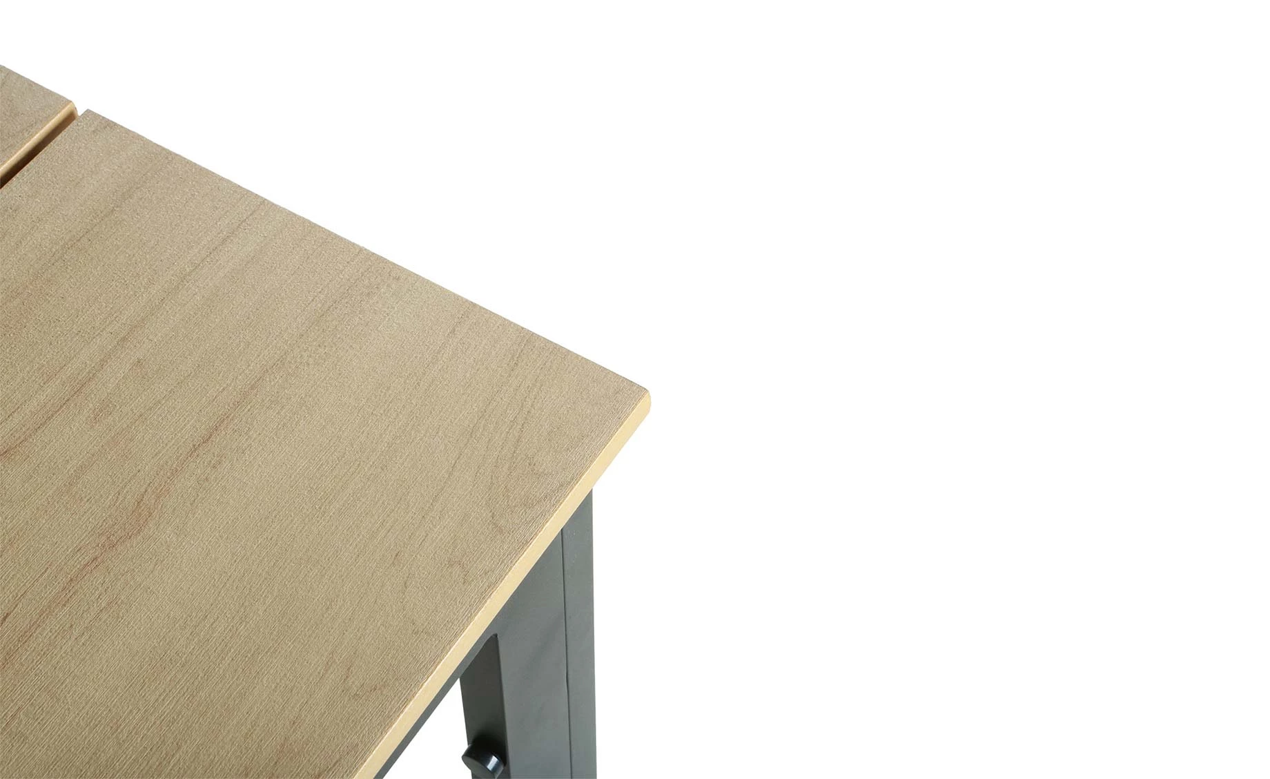 Deglas aluminijski sto 150x90x74 cm natur ploča