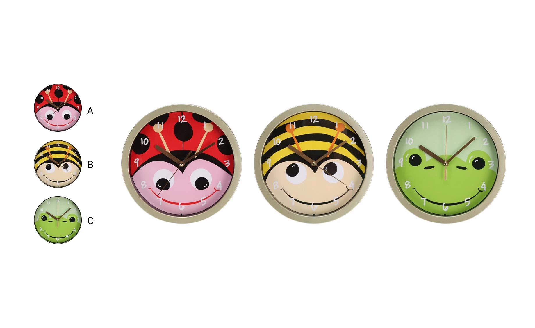 Zidni sat Ladybug 20,3cm više vrsta