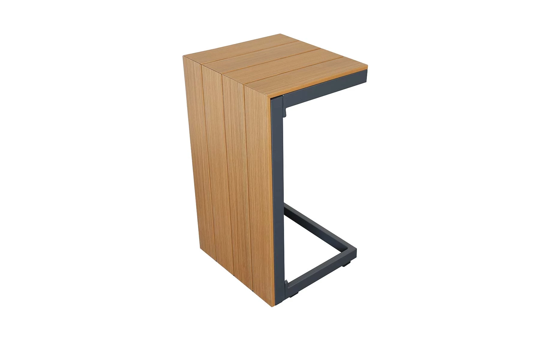 Benetta aluminijski vrtni stolić 70x42x35 cm