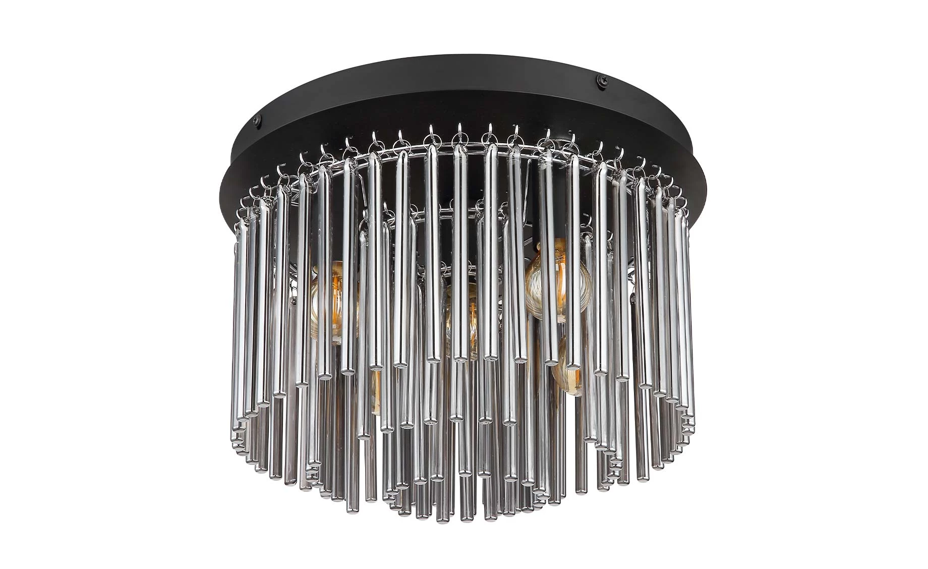 Stropna lampa Gorely crna