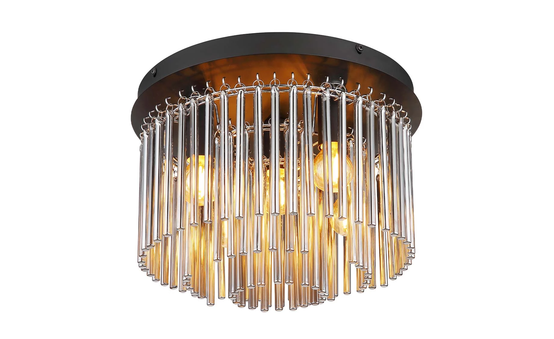 Stropna lampa Gorely crna