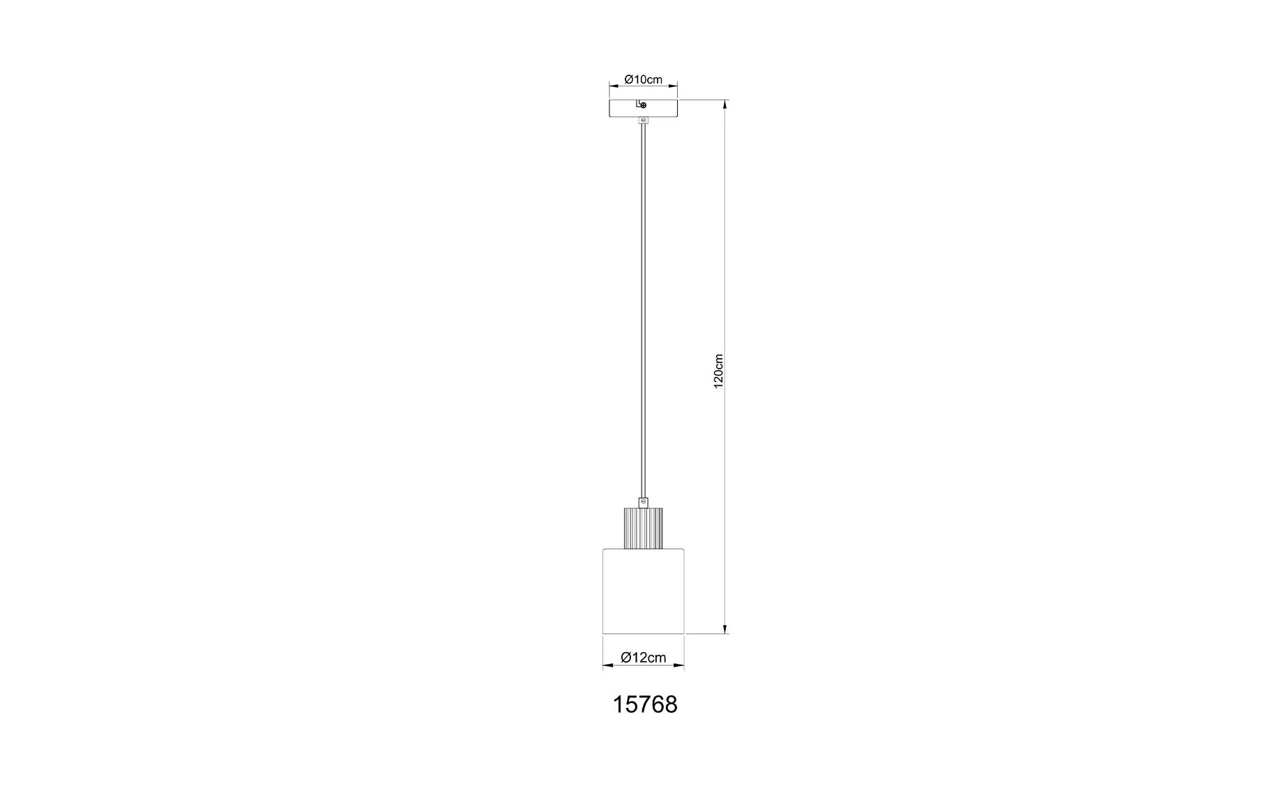 Viseća lampa Aleidis 1