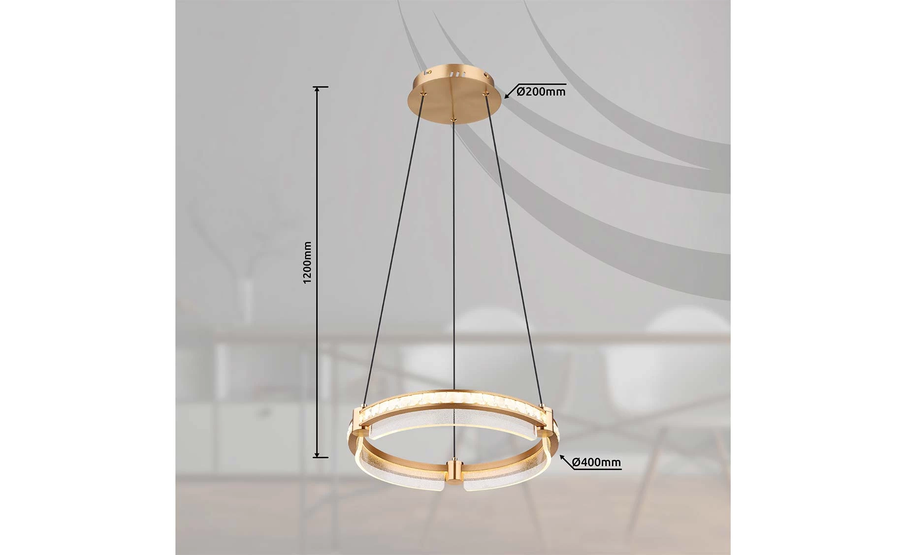 Viseća lampa Blondie LED