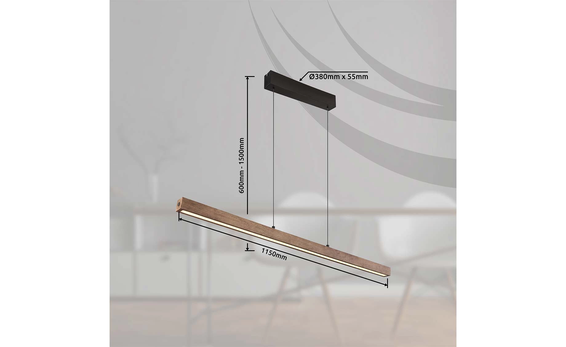 Viseća lampa Olivus LED